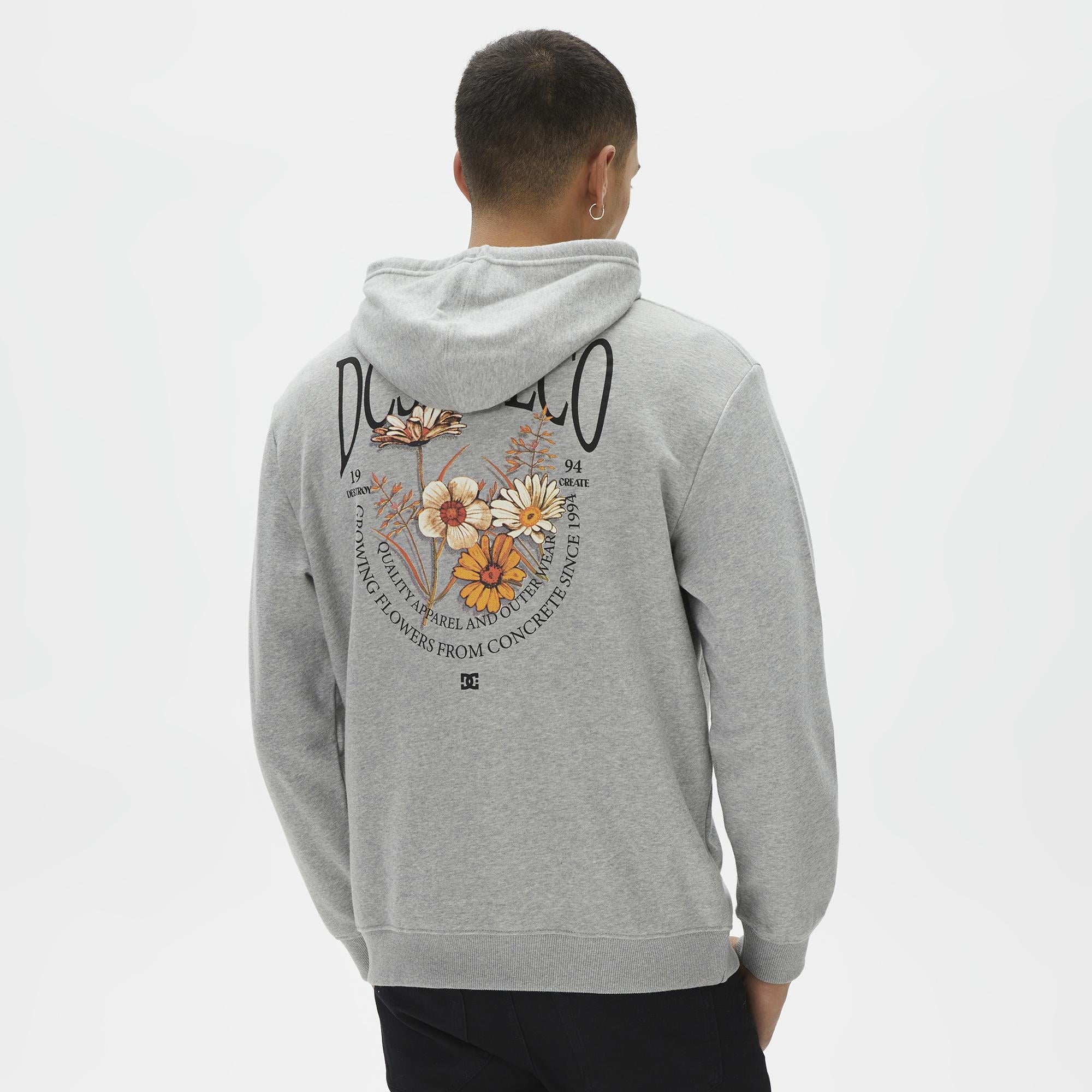 Dc Concrete Ph Erkek Gri Sweatshirt