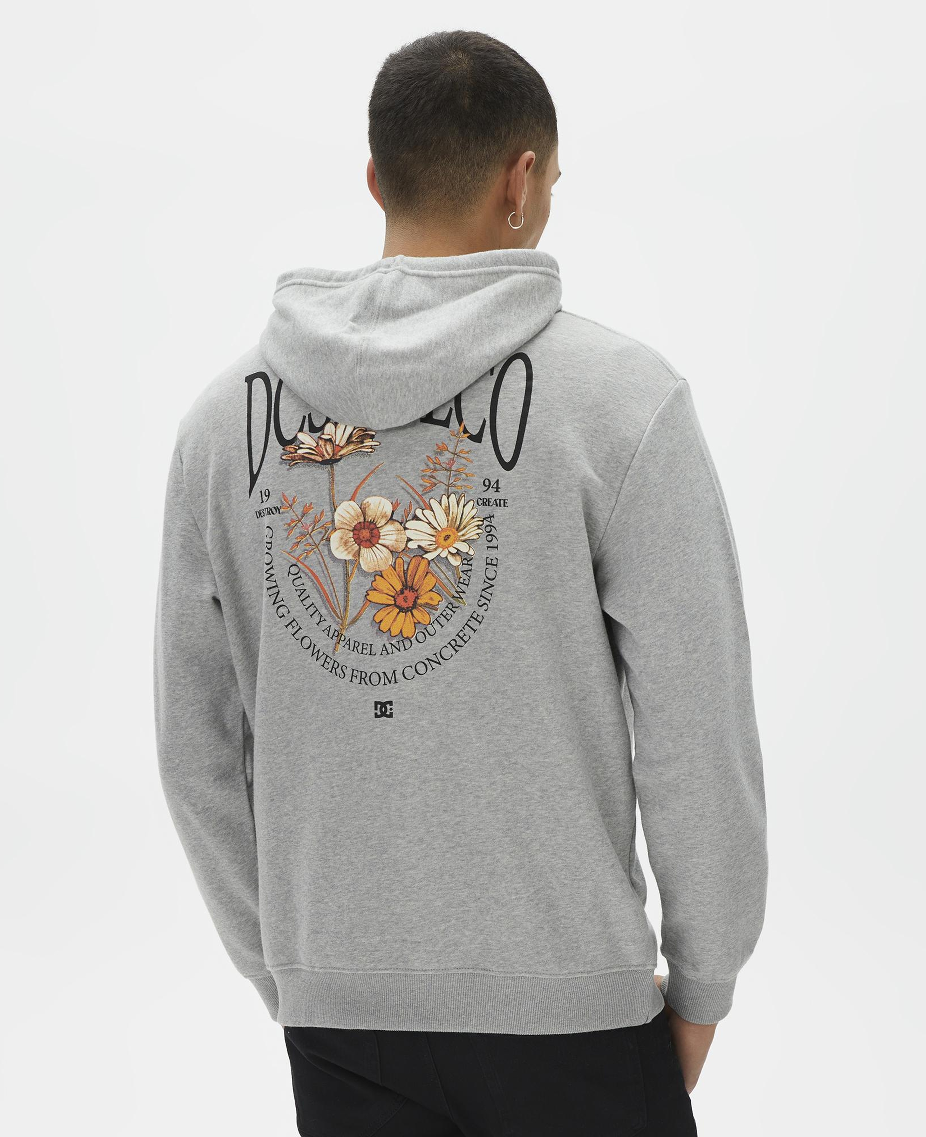 Dc Concrete Ph Erkek Gri Sweatshirt