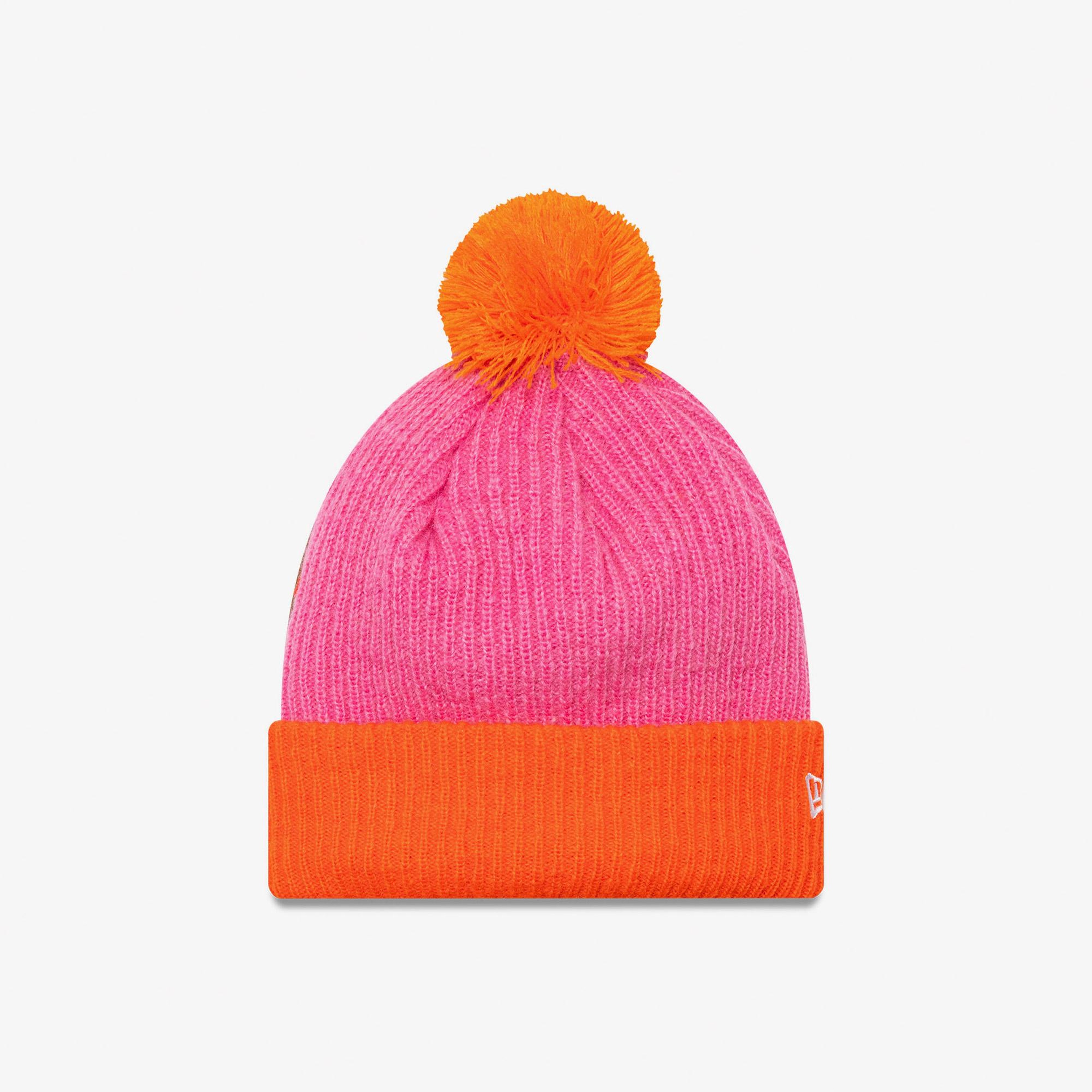 New Era Block Pom Newera Fpkrsh Unisex Pembe Bere