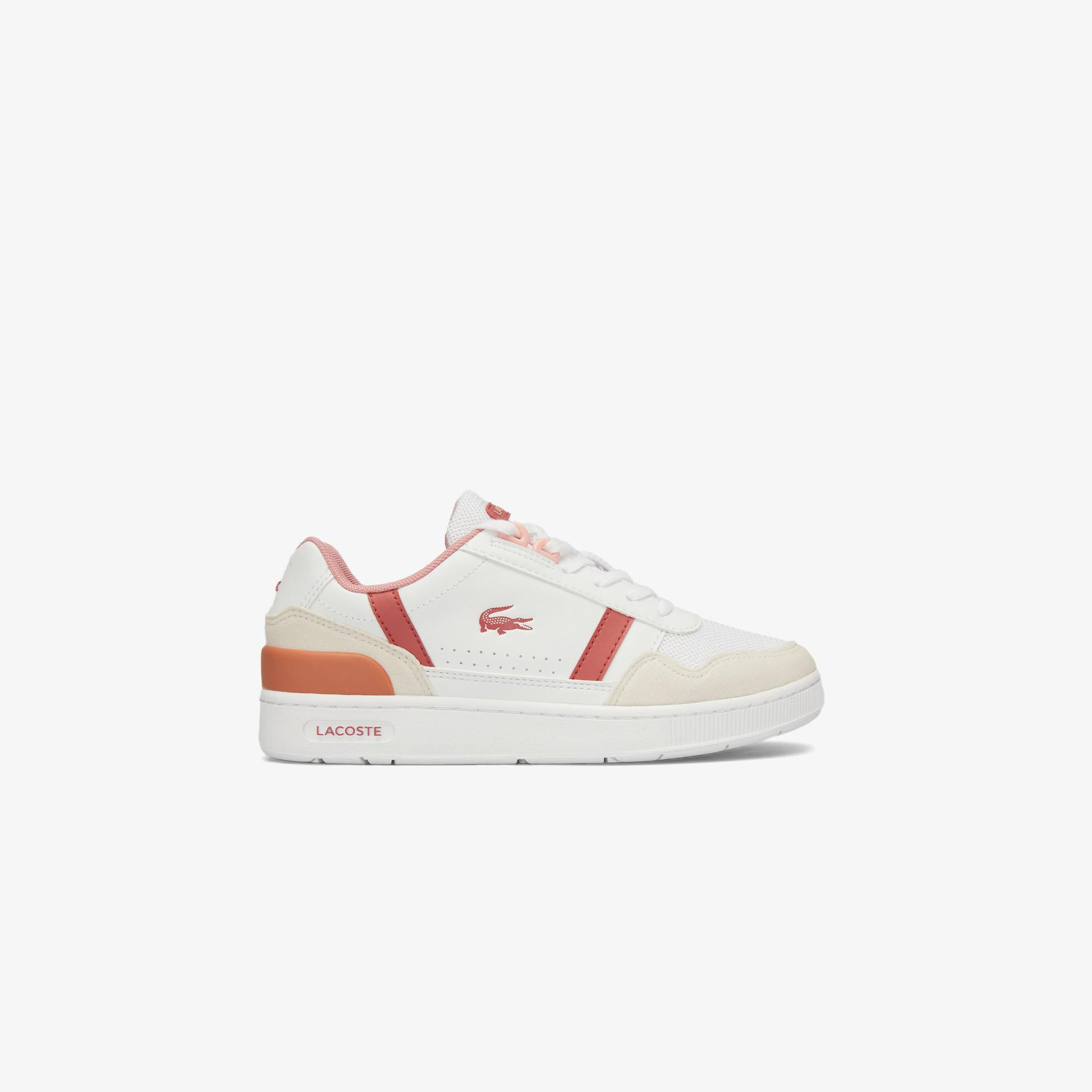 Lacoste T/CLIP Bebek Beyaz/Pembe Sneaker