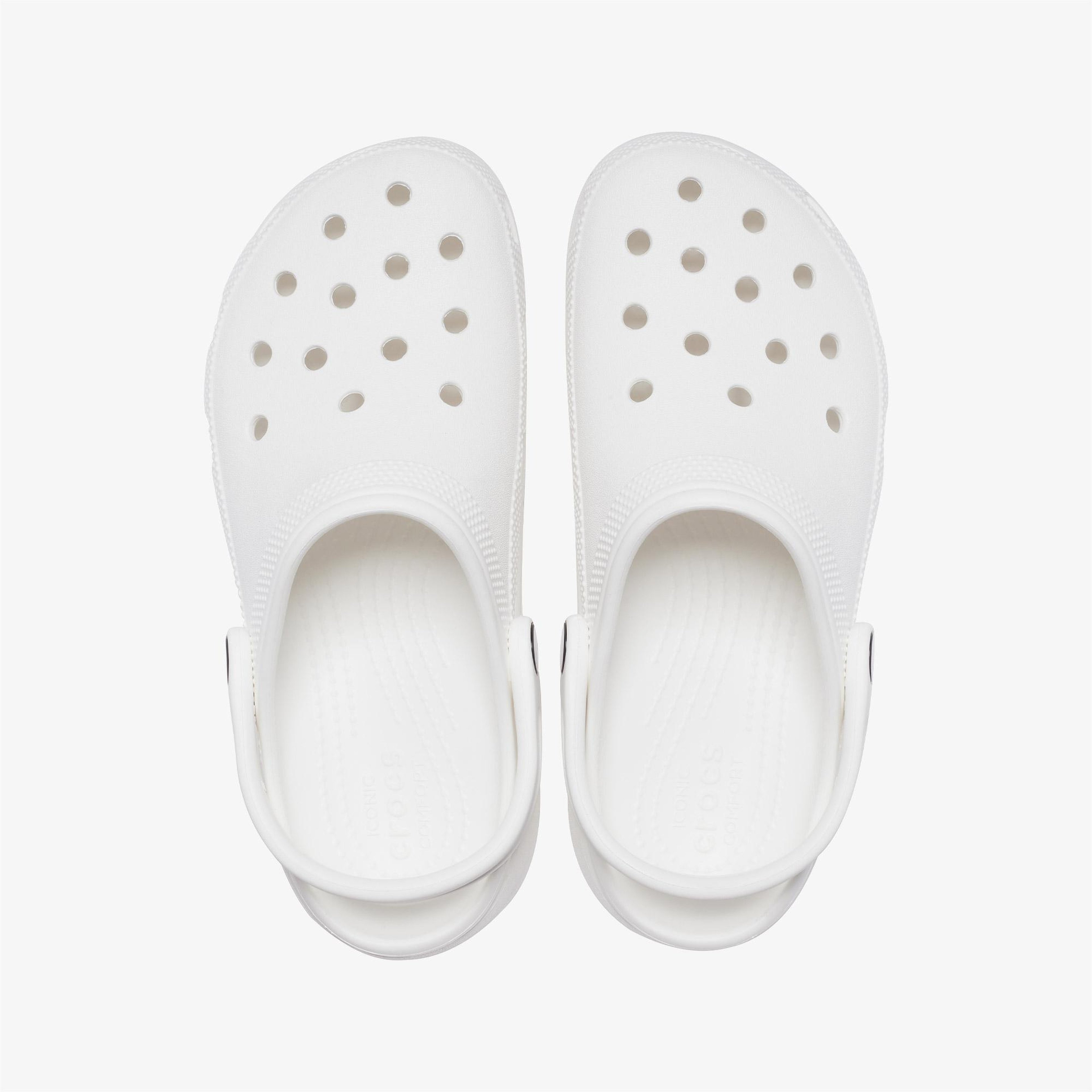Crocs Classic Platform Clog Unisex Beyaz Terlik