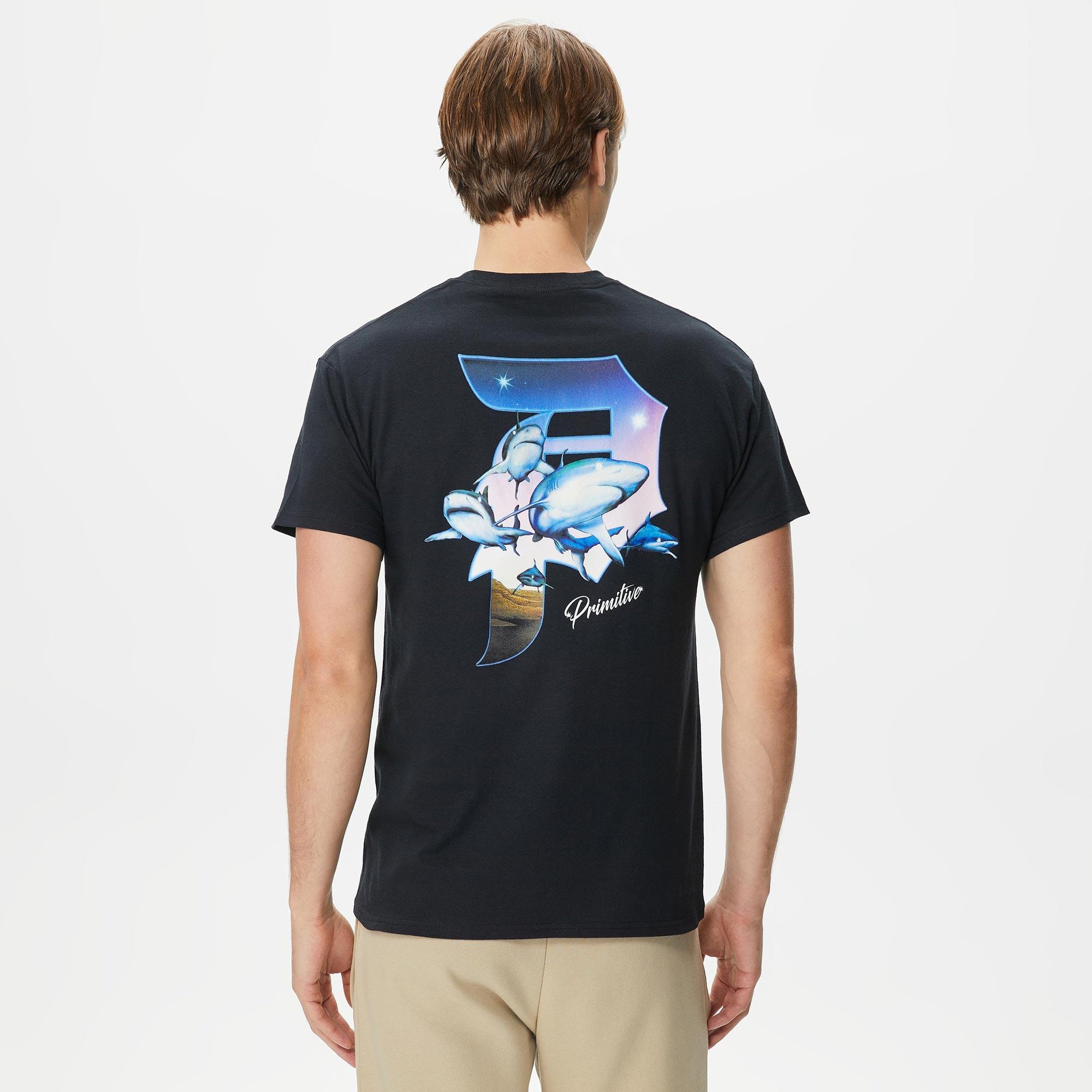 Primitive Shiver Erkek Siyah T-Shirt