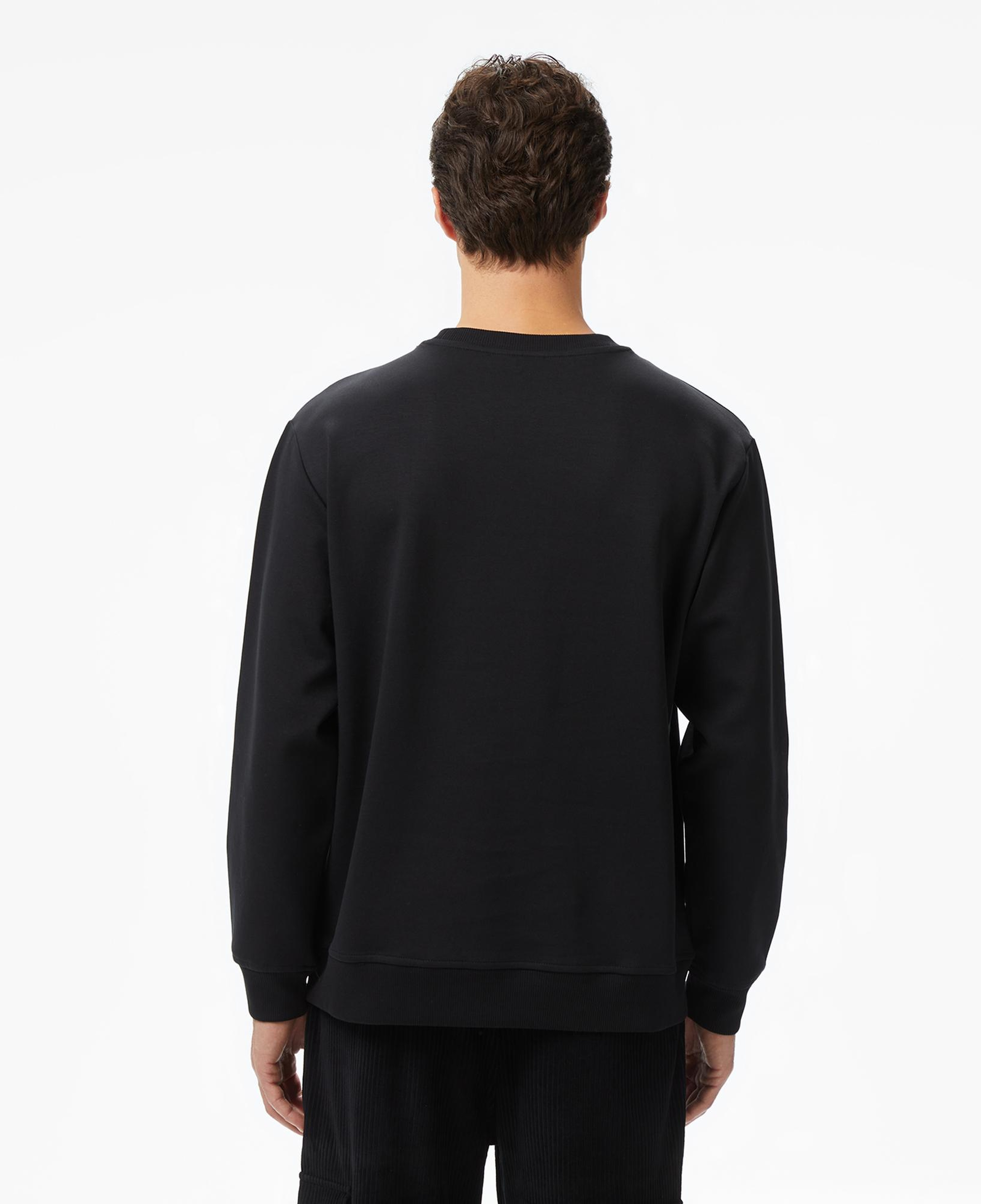 UNITED4 Erkek Siyah Sweatshirt