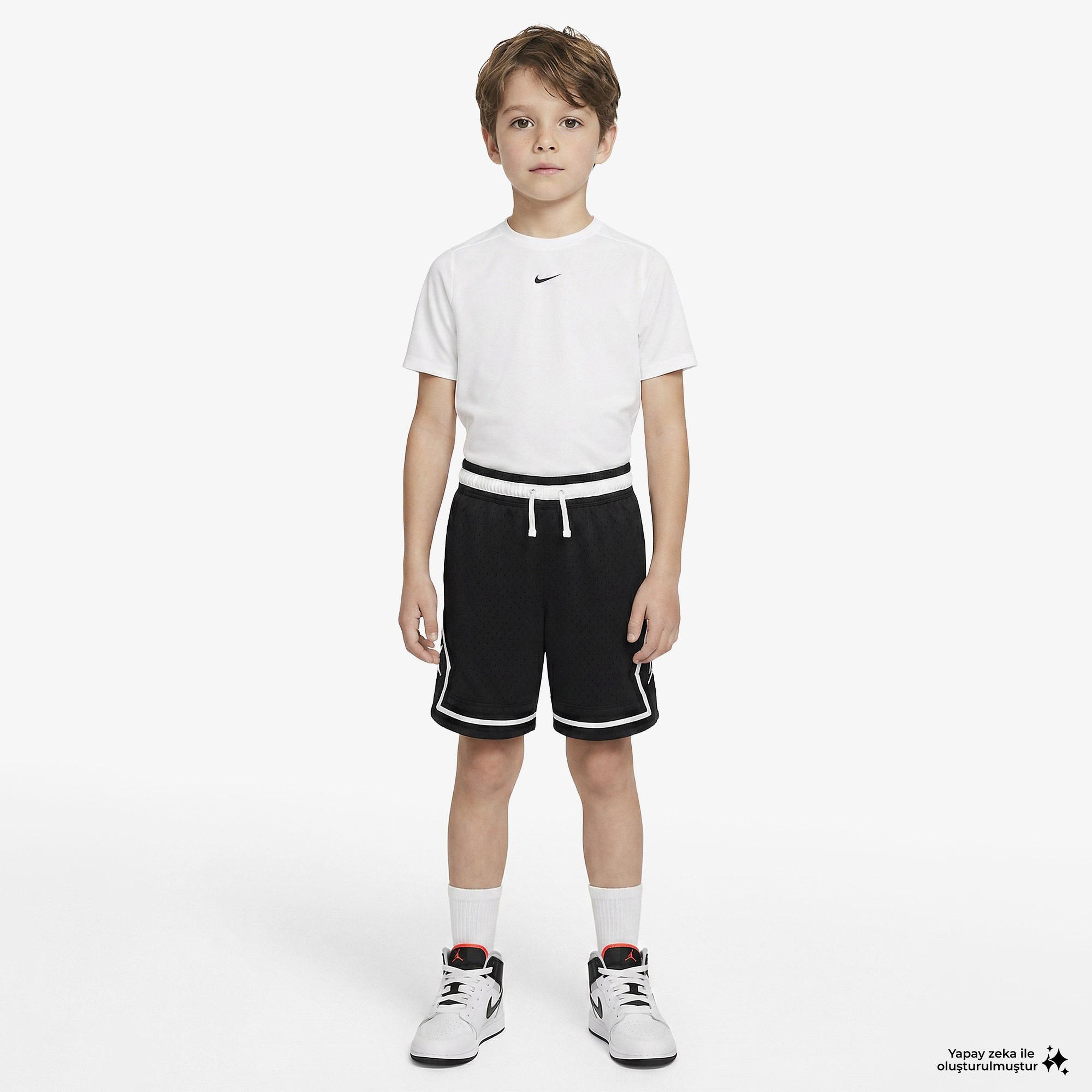 Jordan Jdb MJ Sport Diamond Short Çocuk Siyah Dri-Fit Şort