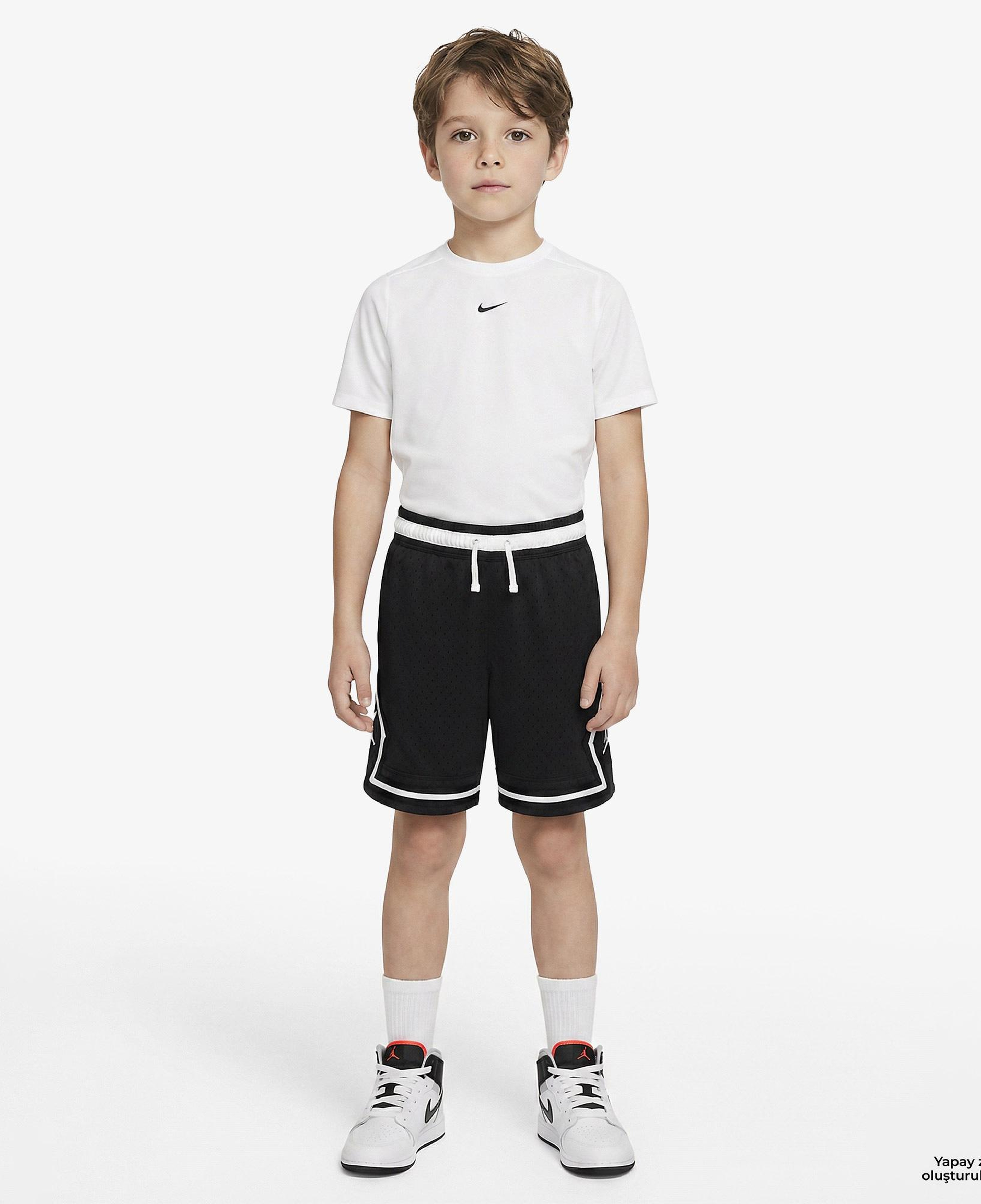 Jordan Jdb MJ Sport Diamond Short Çocuk Siyah Dri-Fit Şort