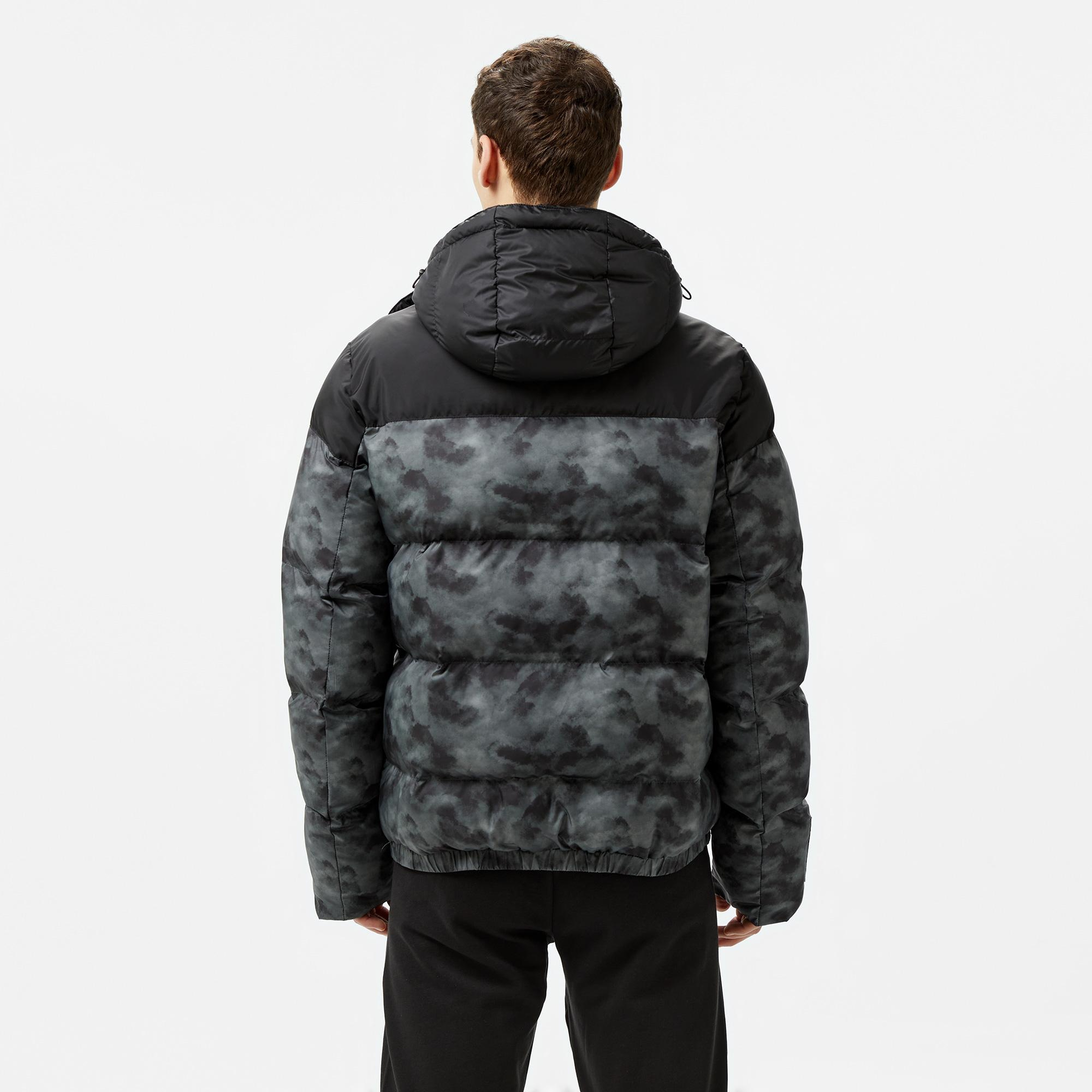 UNITED4 Camouflage Coat Erkek Haki Mont