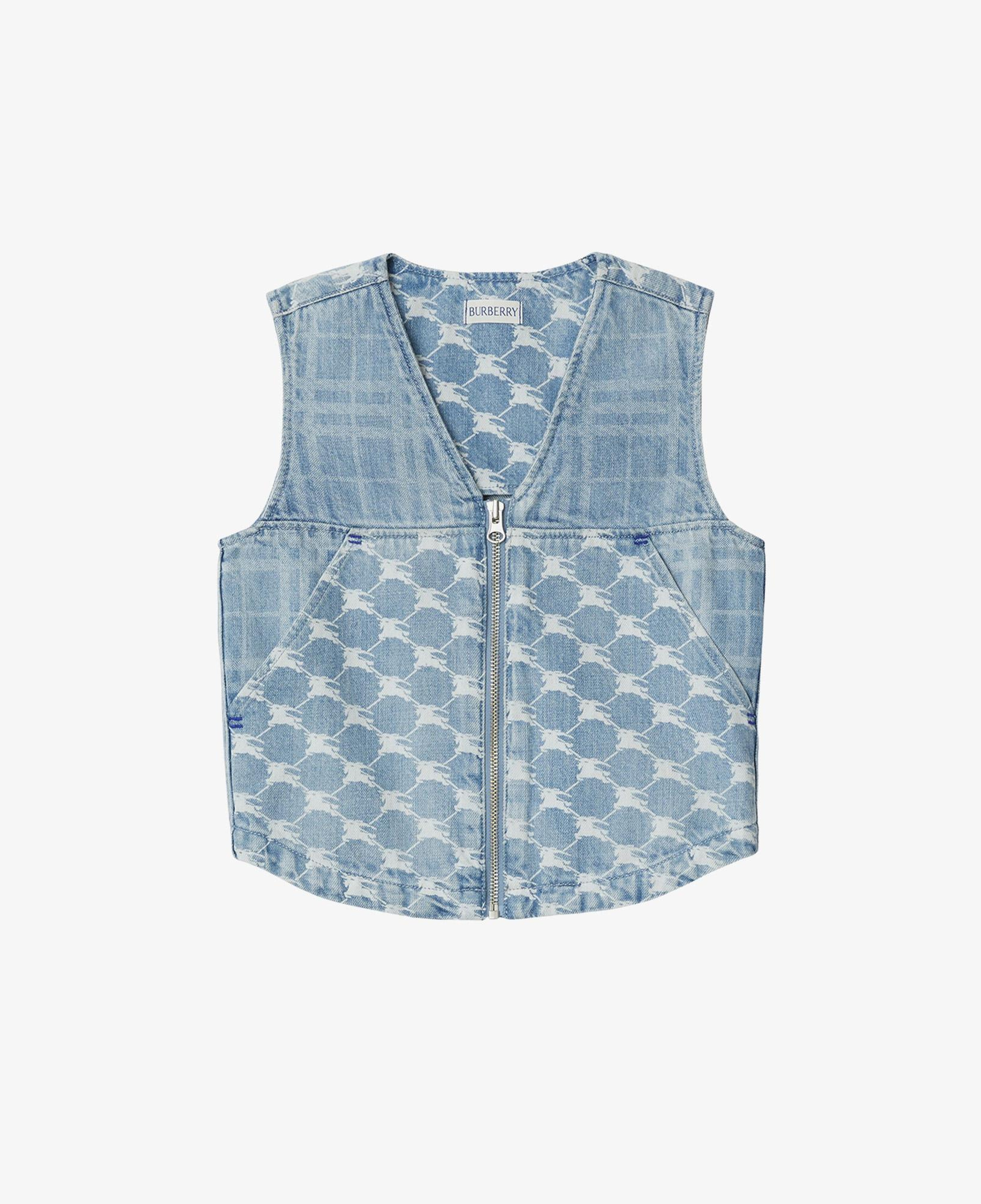 Burberry Çocuk Mavi  Yelek