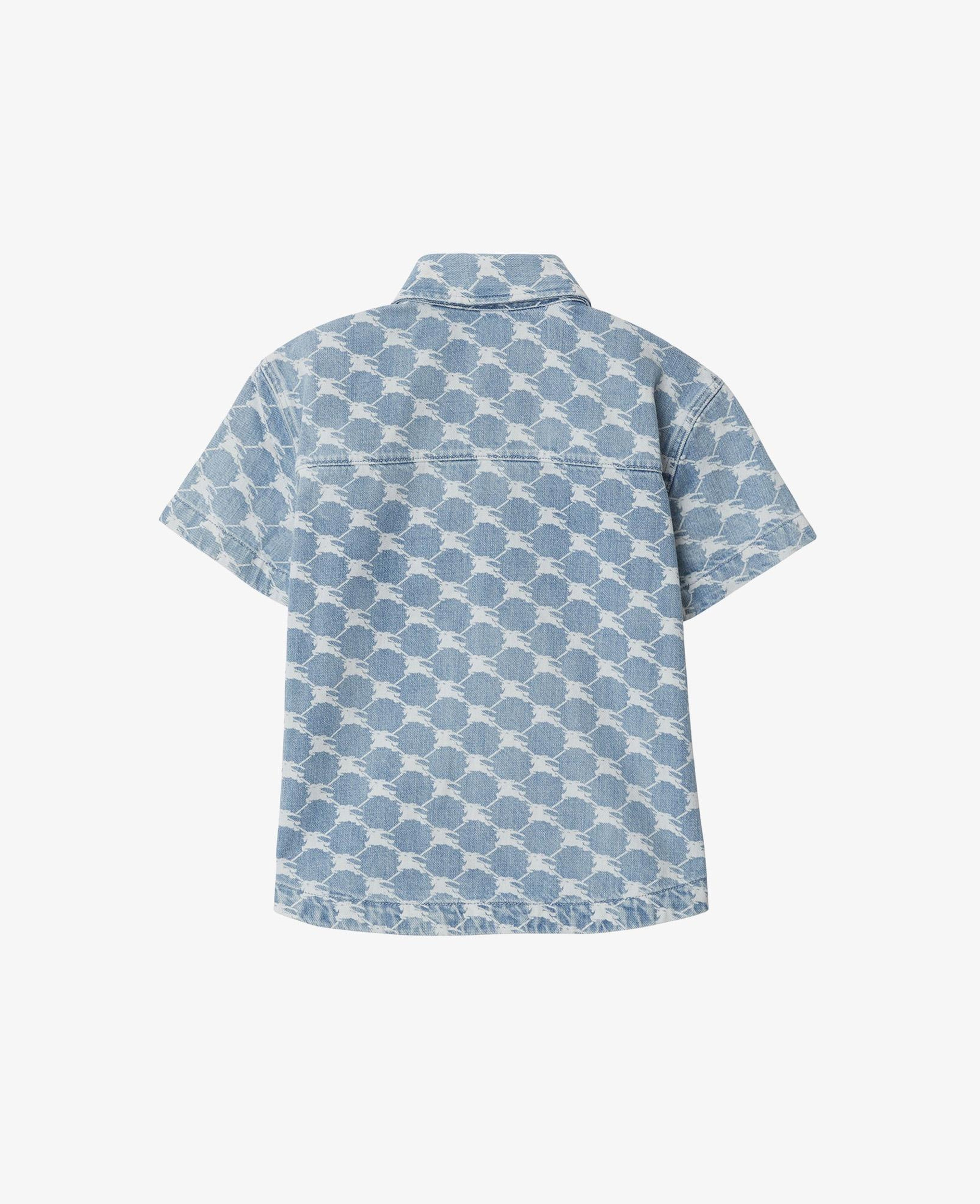 Burberry Çocuk Mavi  Gömlek