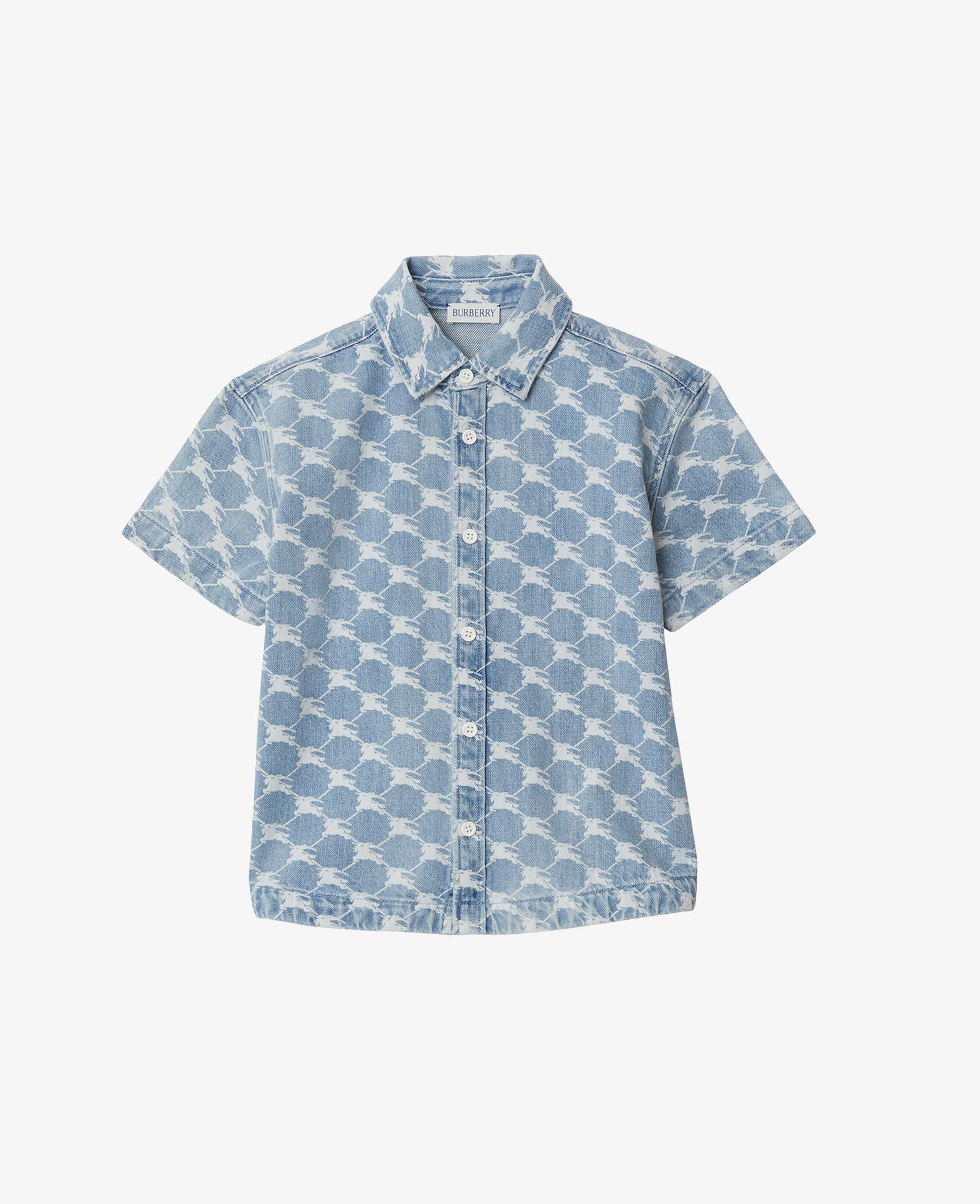 Burberry Çocuk Mavi  Gömlek