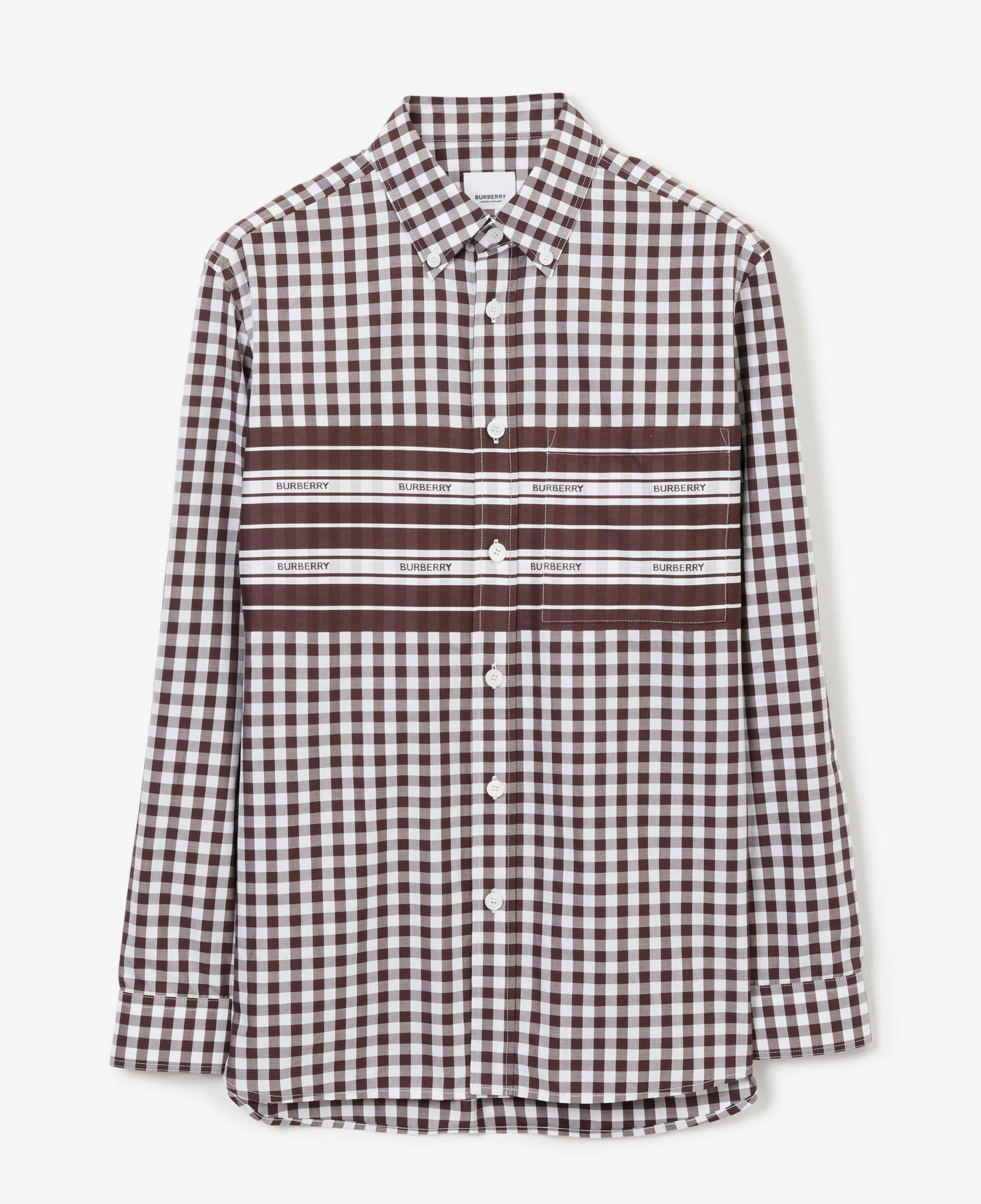 Burberry Erkek Bordo Gömlek