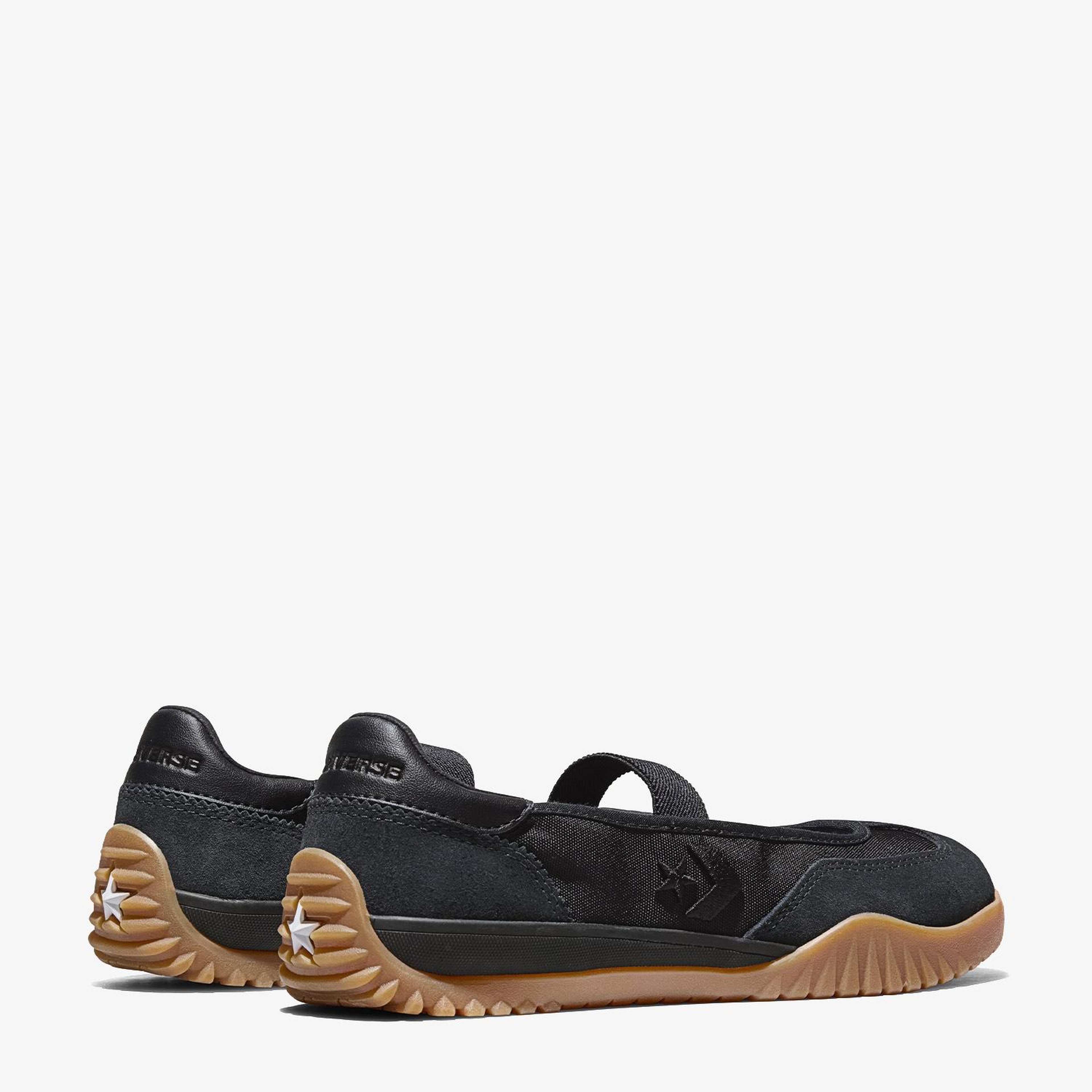 Converse Run Star Trainer Unisex Siyah Süet Babet