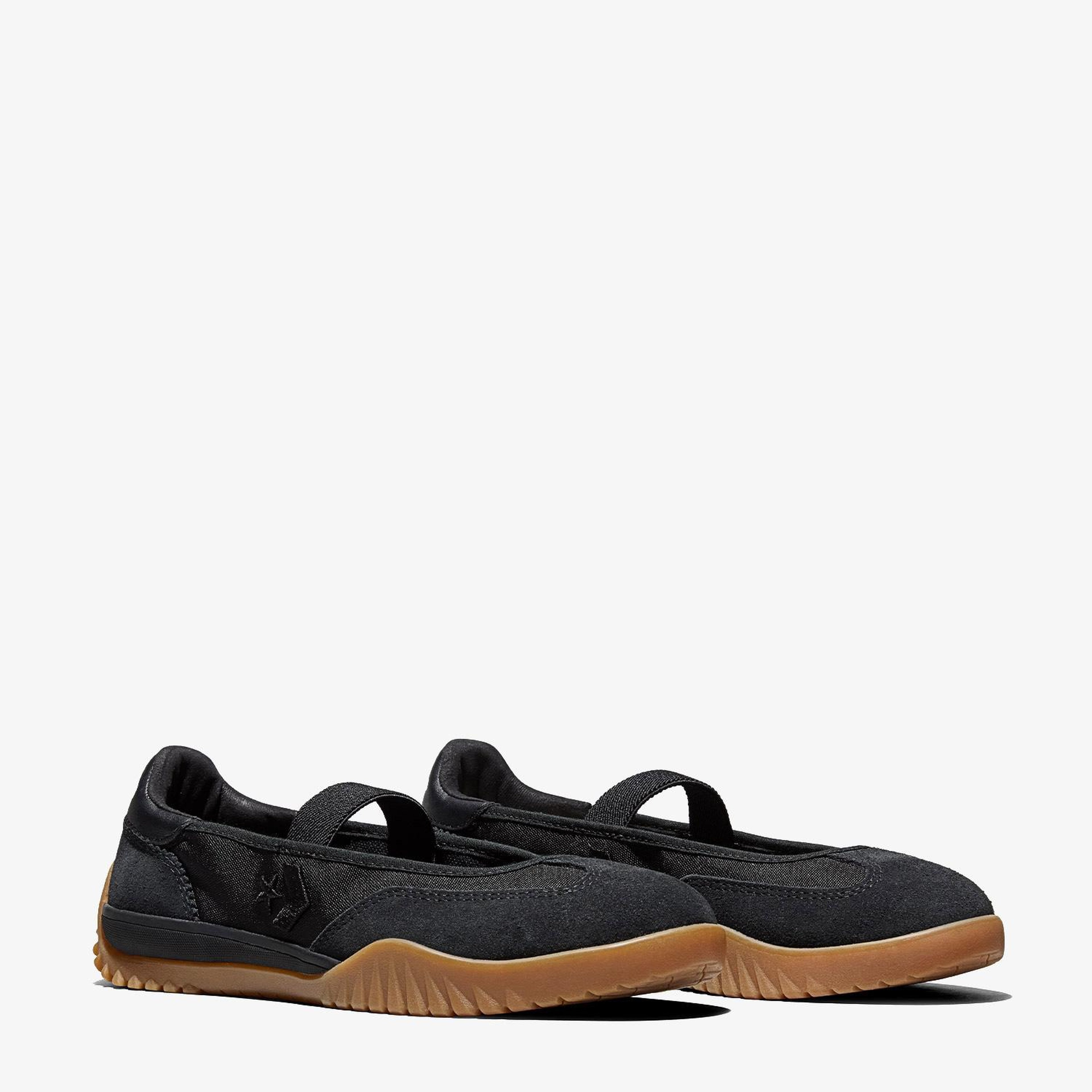 Converse Run Star Trainer Unisex Siyah Süet Babet