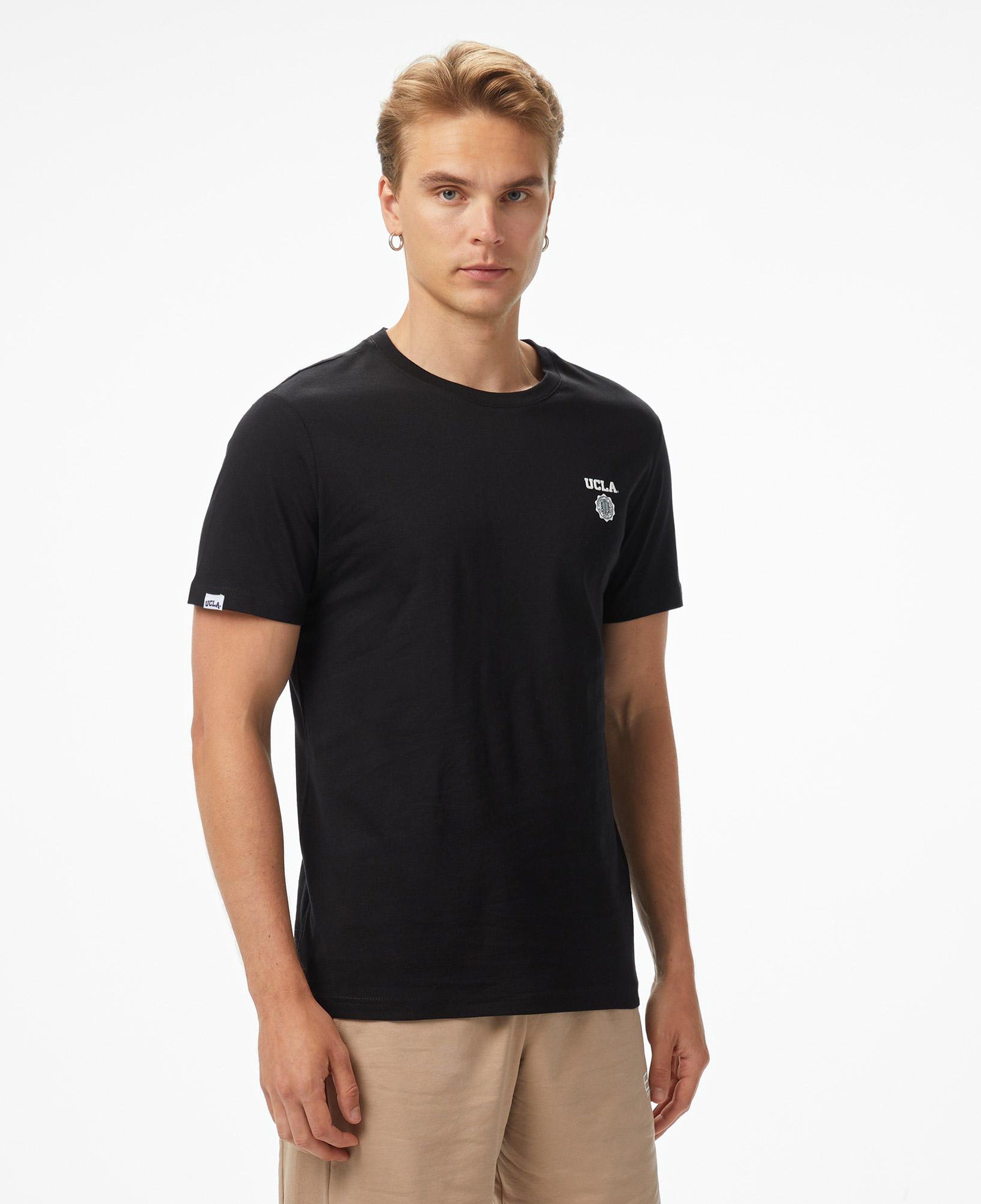Ucla Bass Erkek Siyah T-Shirt
