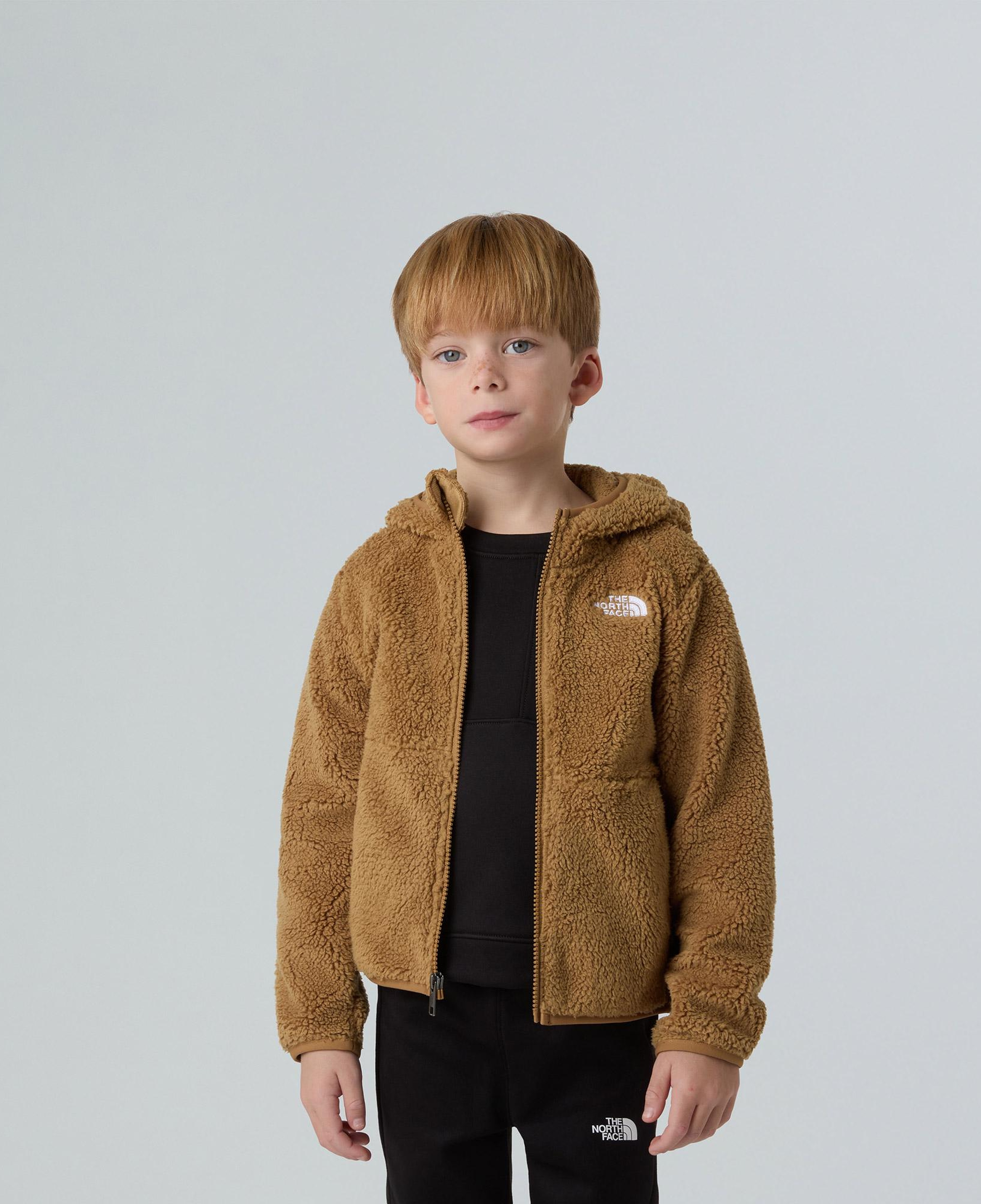 The North Face Campshire Fermuarlı Çocuk Kahverengi Ceket