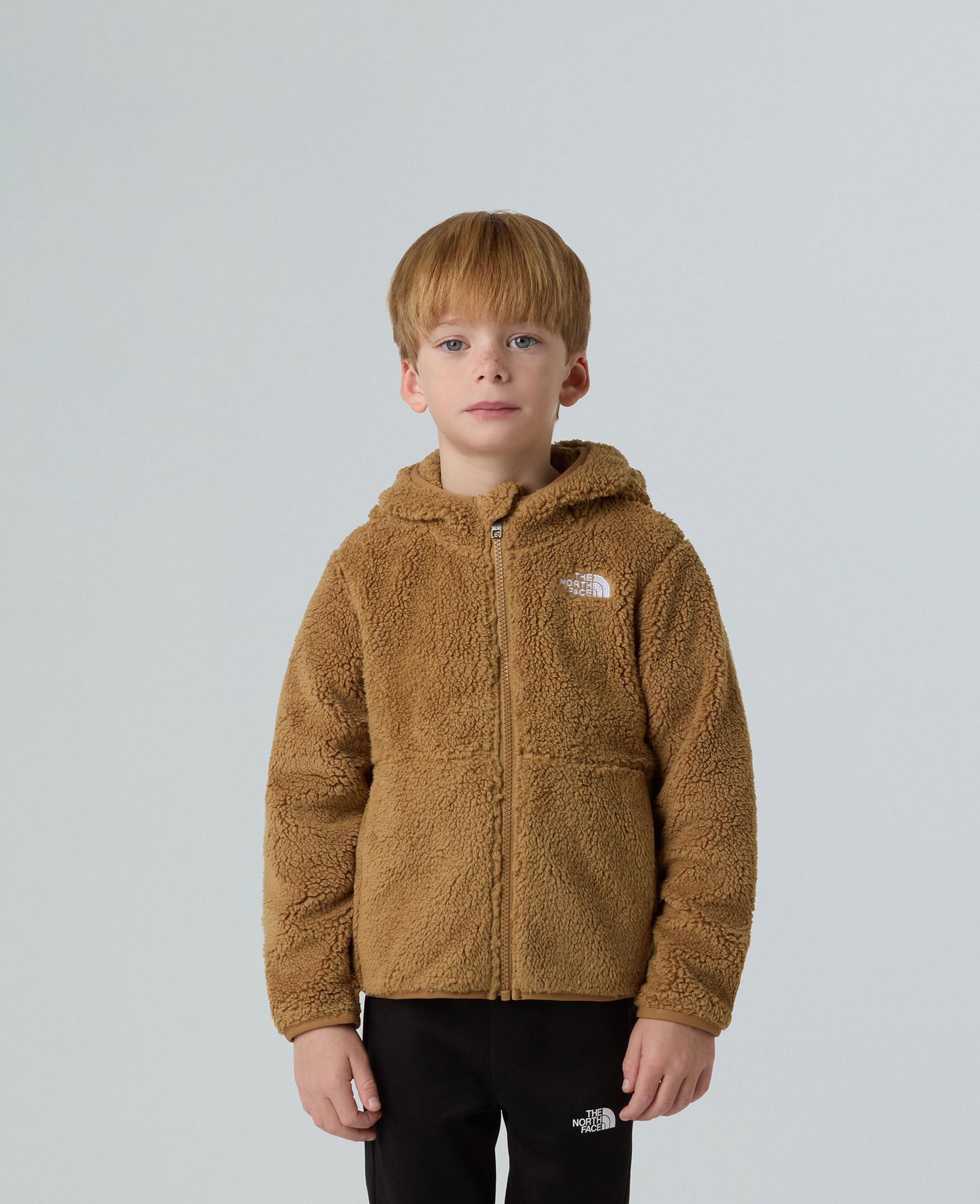 The North Face Campshire Fermuarlı Çocuk Kahverengi Ceket