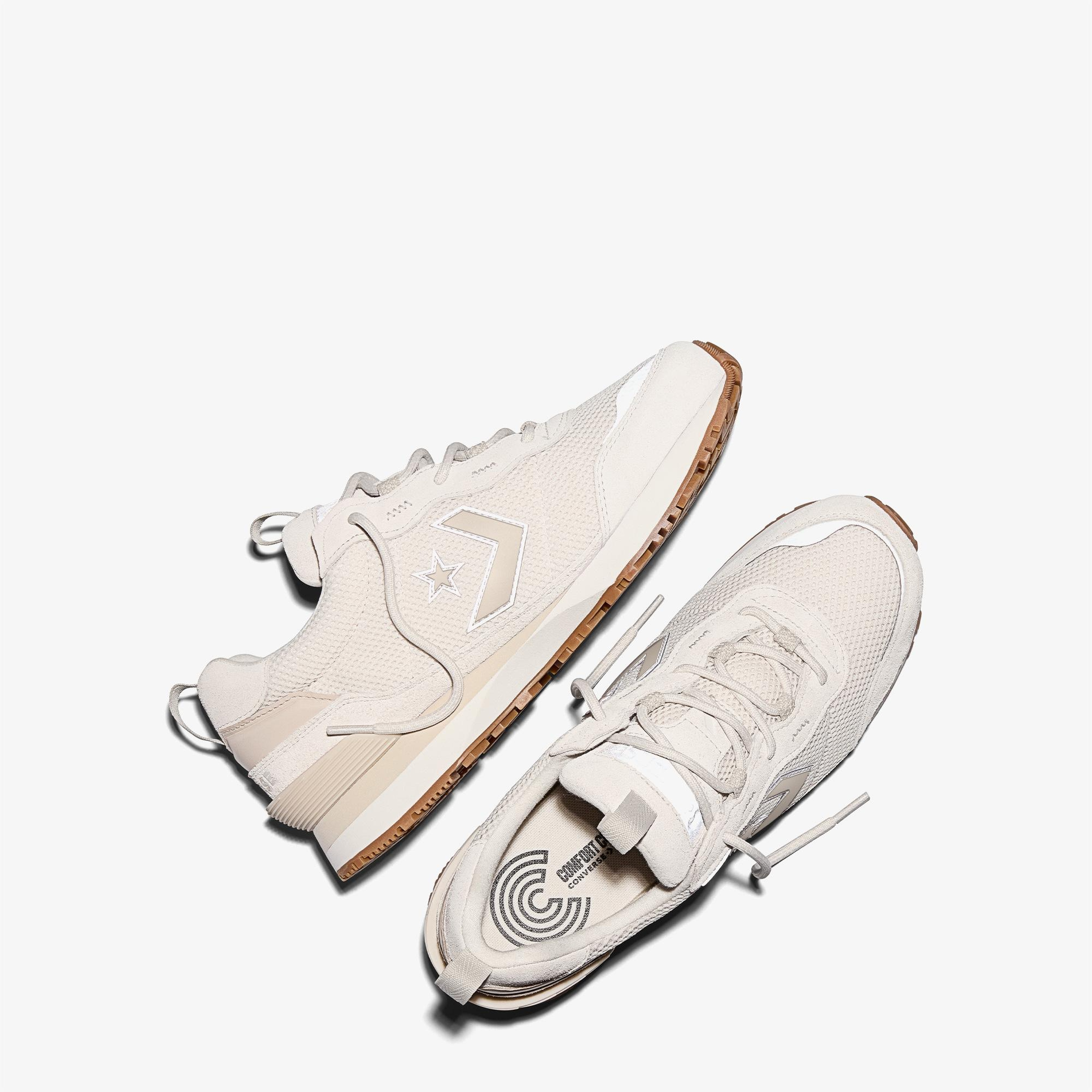 Converse Omega Trainer Hike Unisex Krem Süet Sneaker