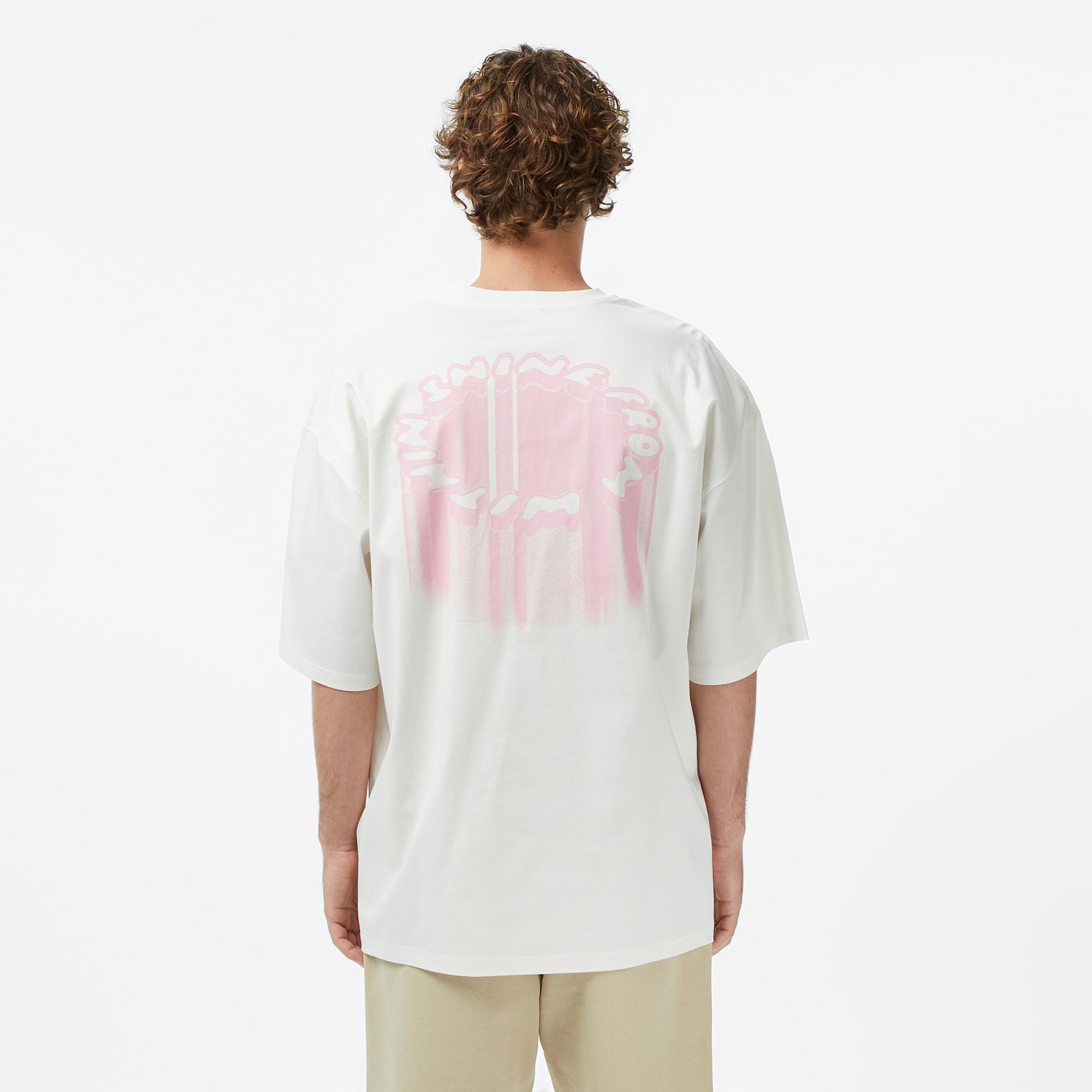 Les Benjamins Essentials 302 Erkek Beyaz T-Shirt