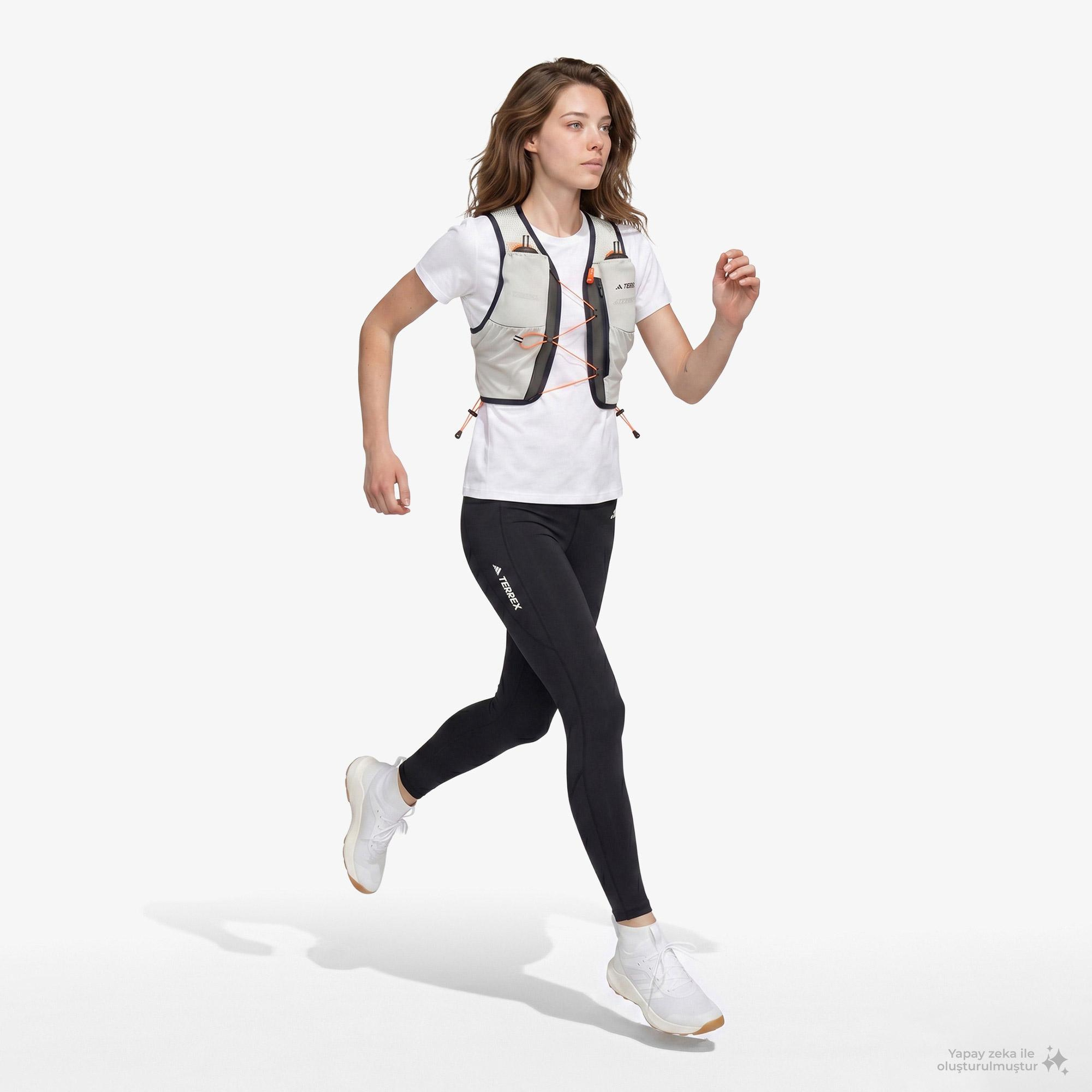 adidas Terrex Trail Techrock 5 L Unisex Gri Yelek