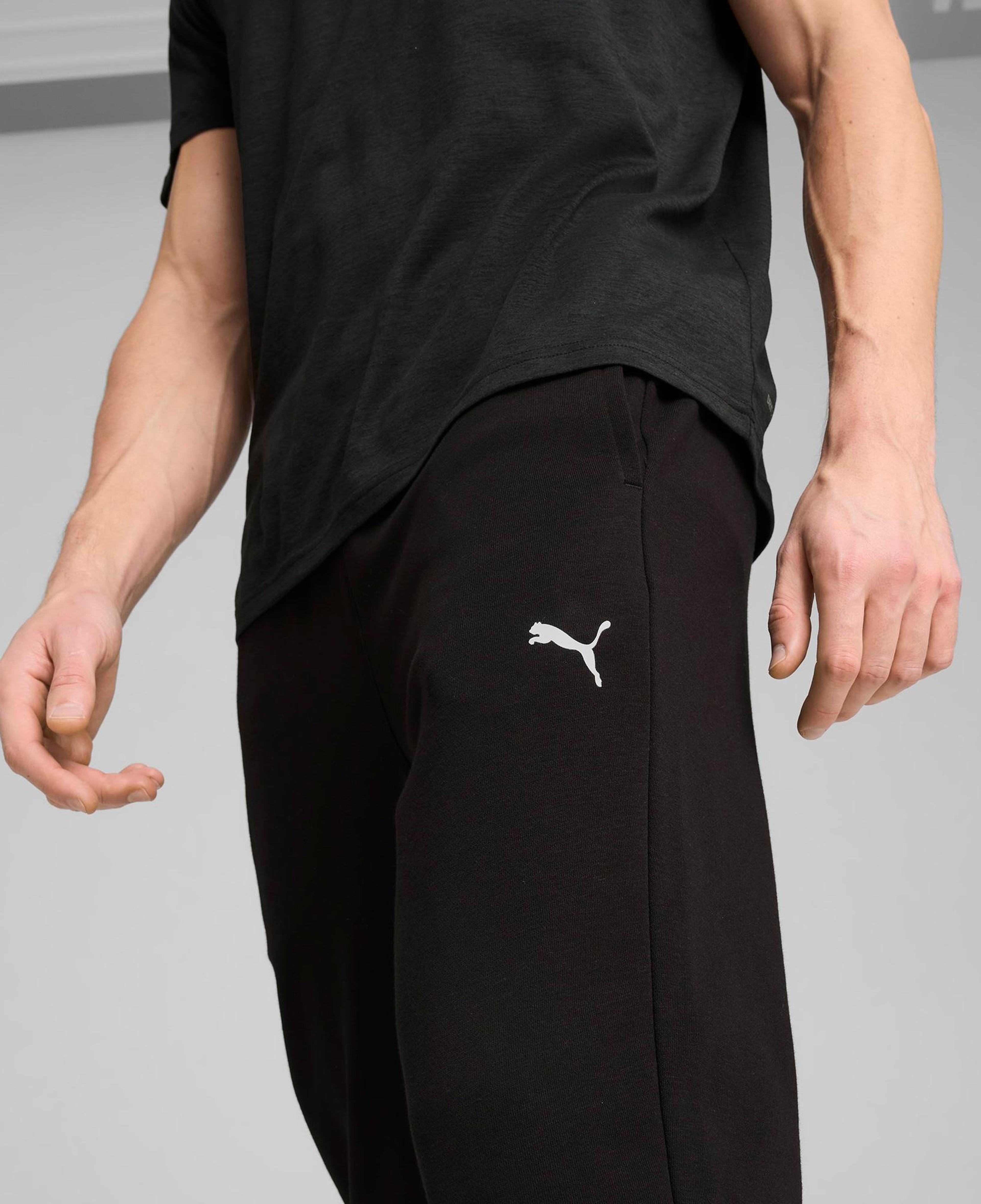 Puma Tad Ess French Terry Erkek Siyah Eşofman Altı