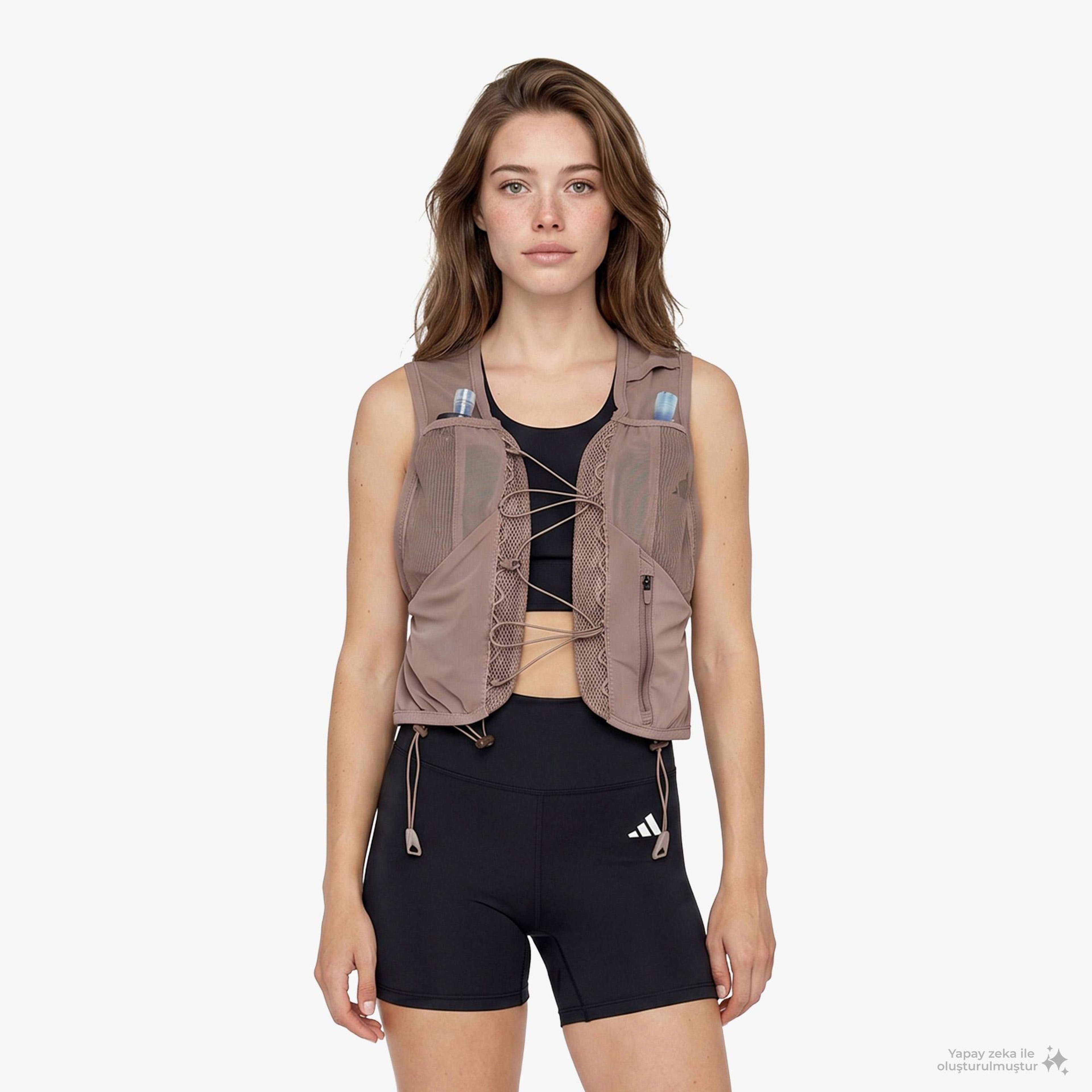 adidas Terrex Xperior 5L Unisex Kahverengi Koşu Yeleği
