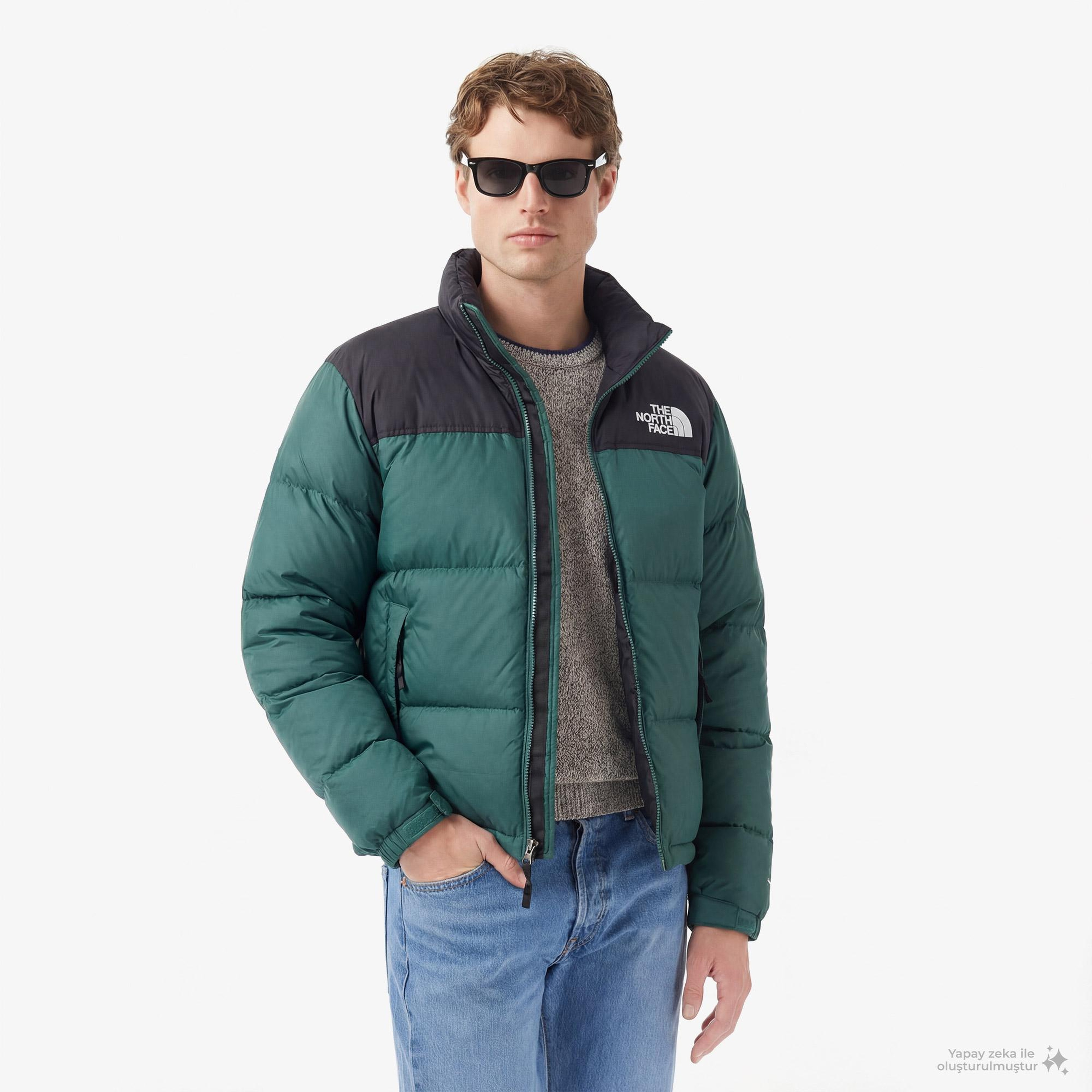 The North Face Erebus Down Erkek Yeşil Outdoor Mont