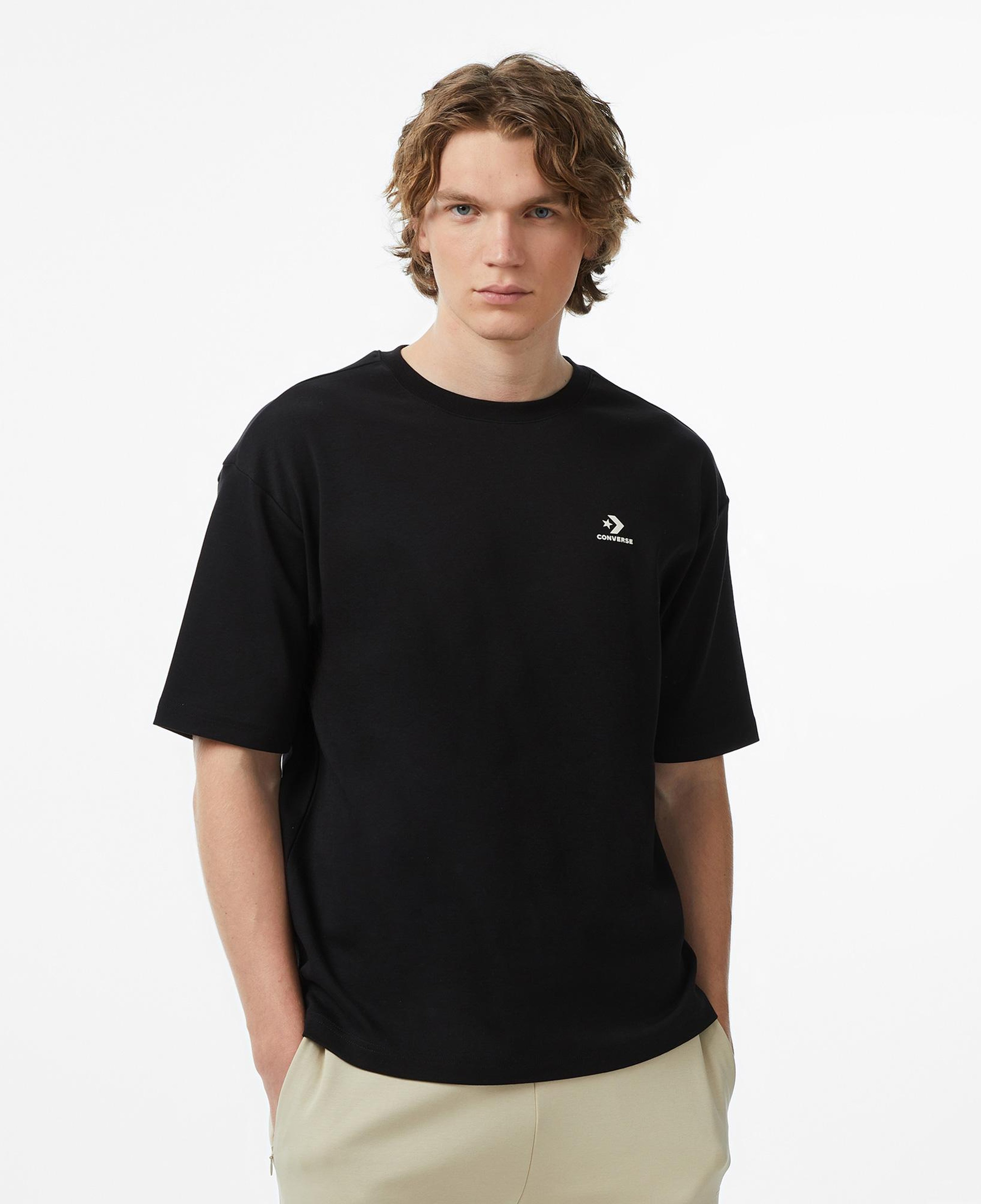 Converse Erkek Siyah T-Shirt