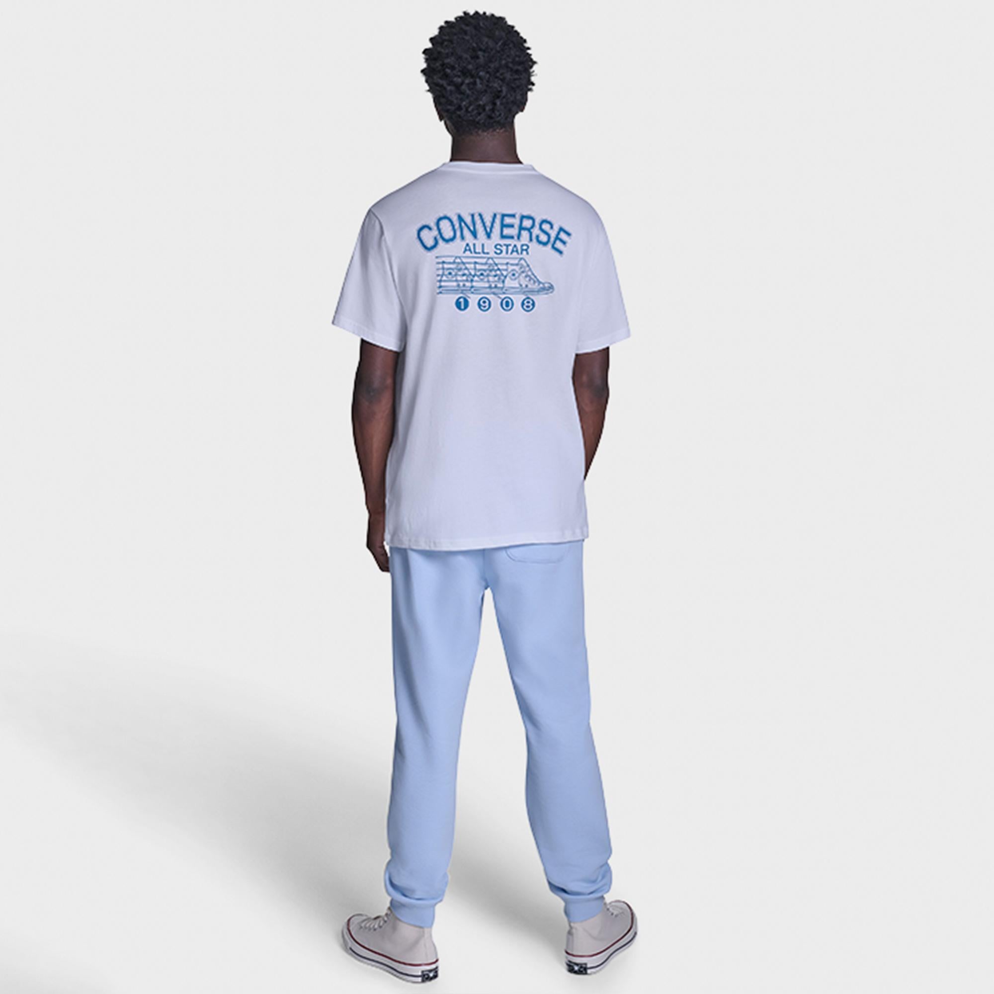 Converse Erkek Beyaz T-Shirt