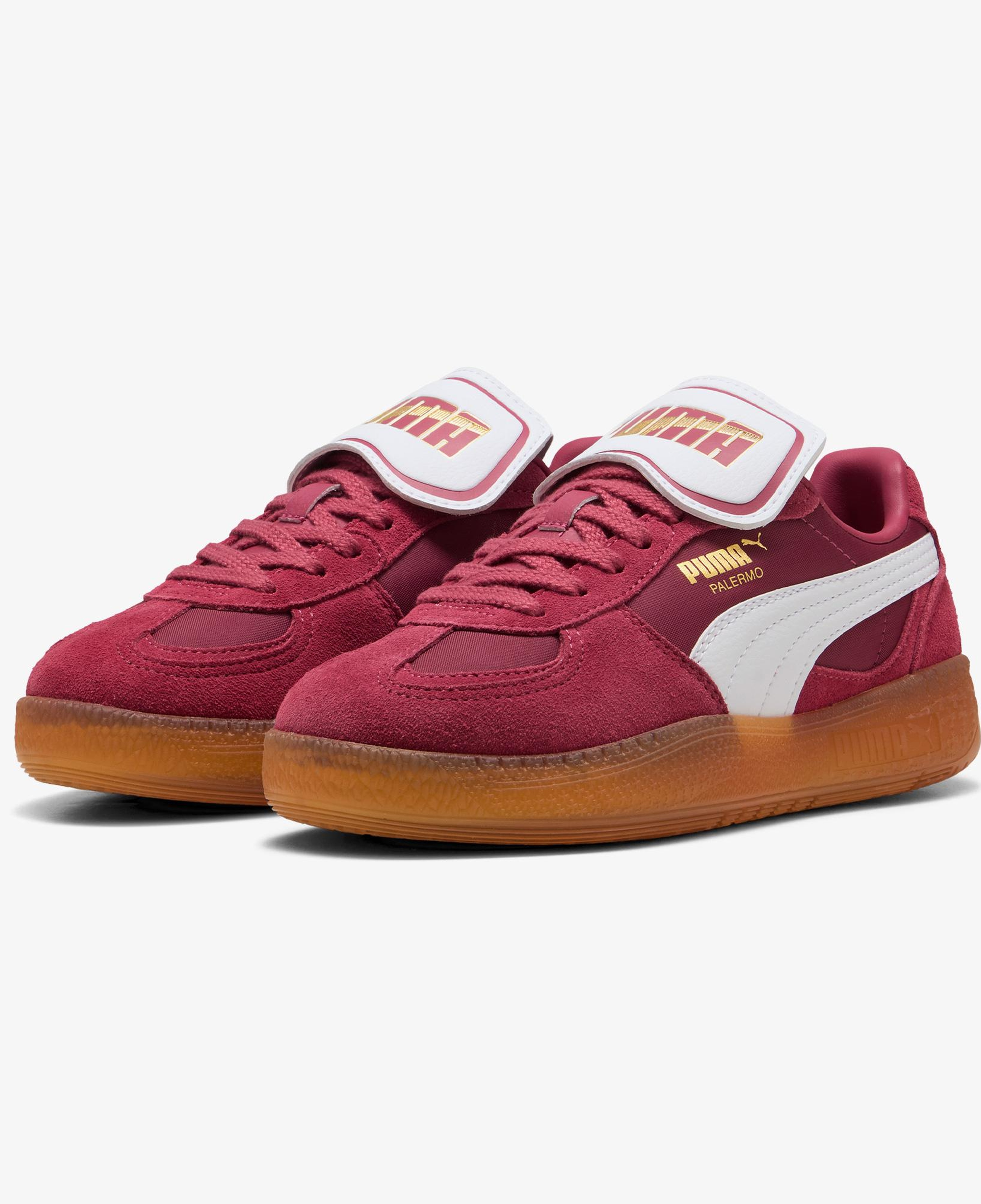 Puma Palermo Moda Tongue Kadın Bordo Spor Ayakkabı
