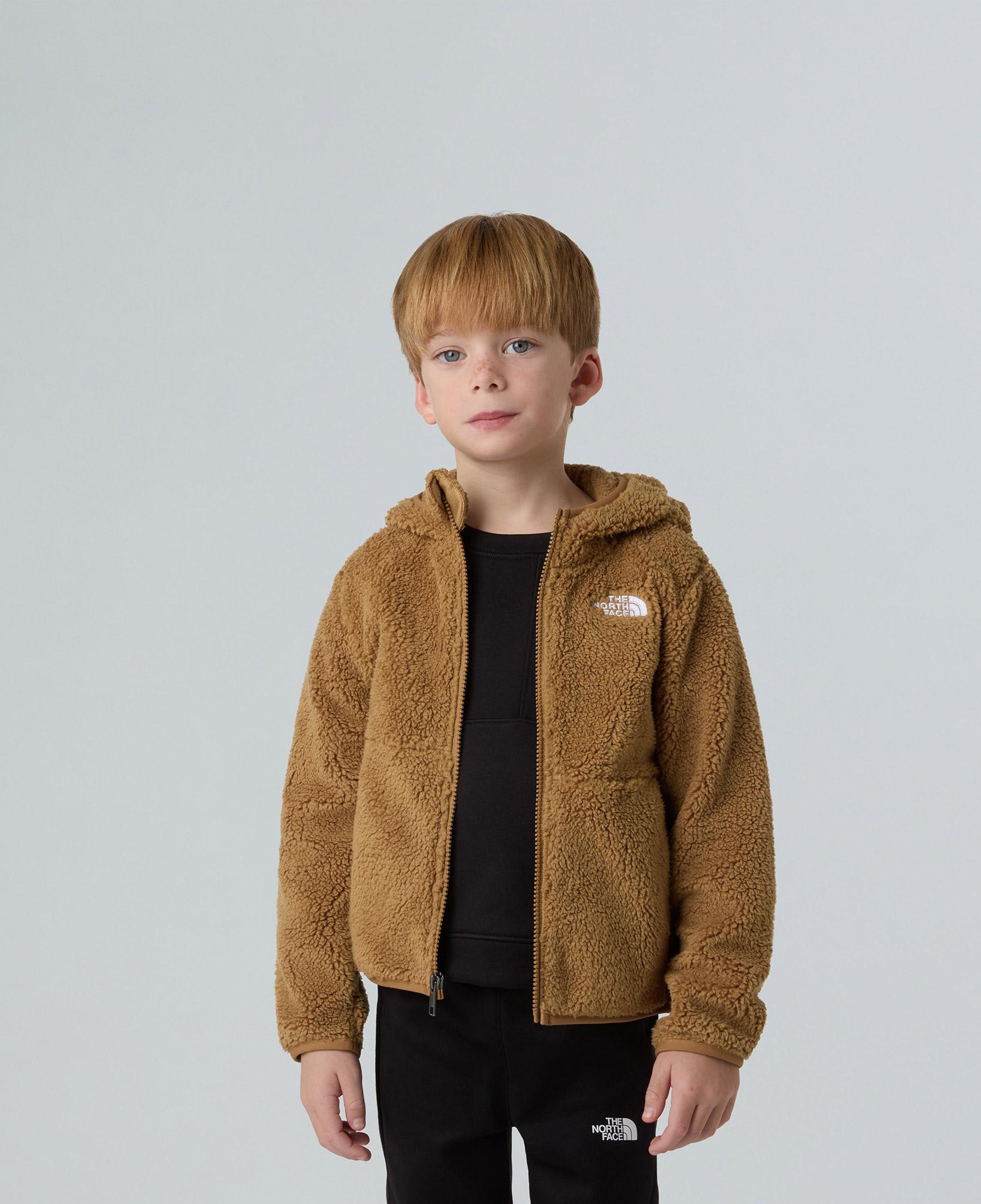 The North Face Campshire Fermuarlı Çocuk Kahverengi Ceket