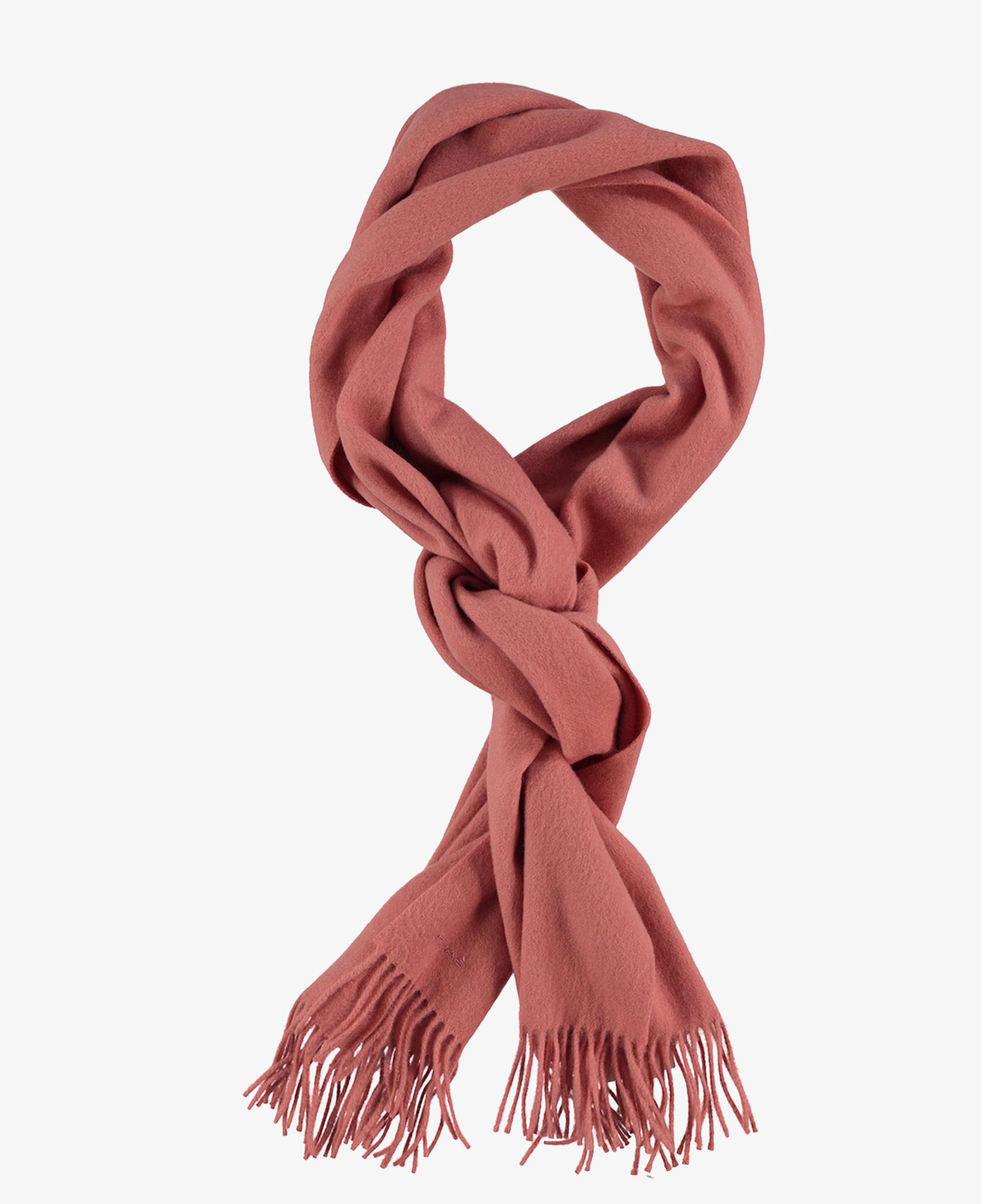 GANT Unisex Pembe Yün Dokuma Atkı