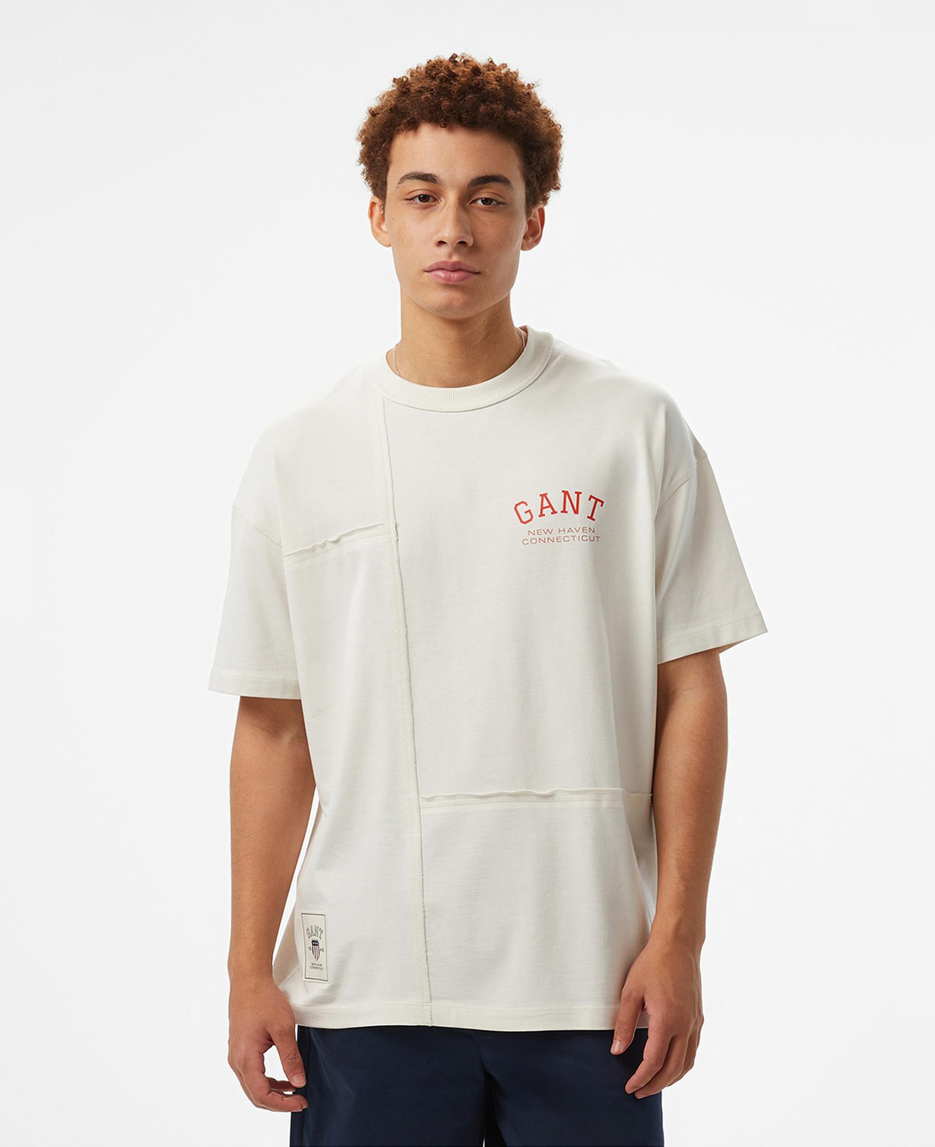 GANT Erkek Beyaz T-Shirt
