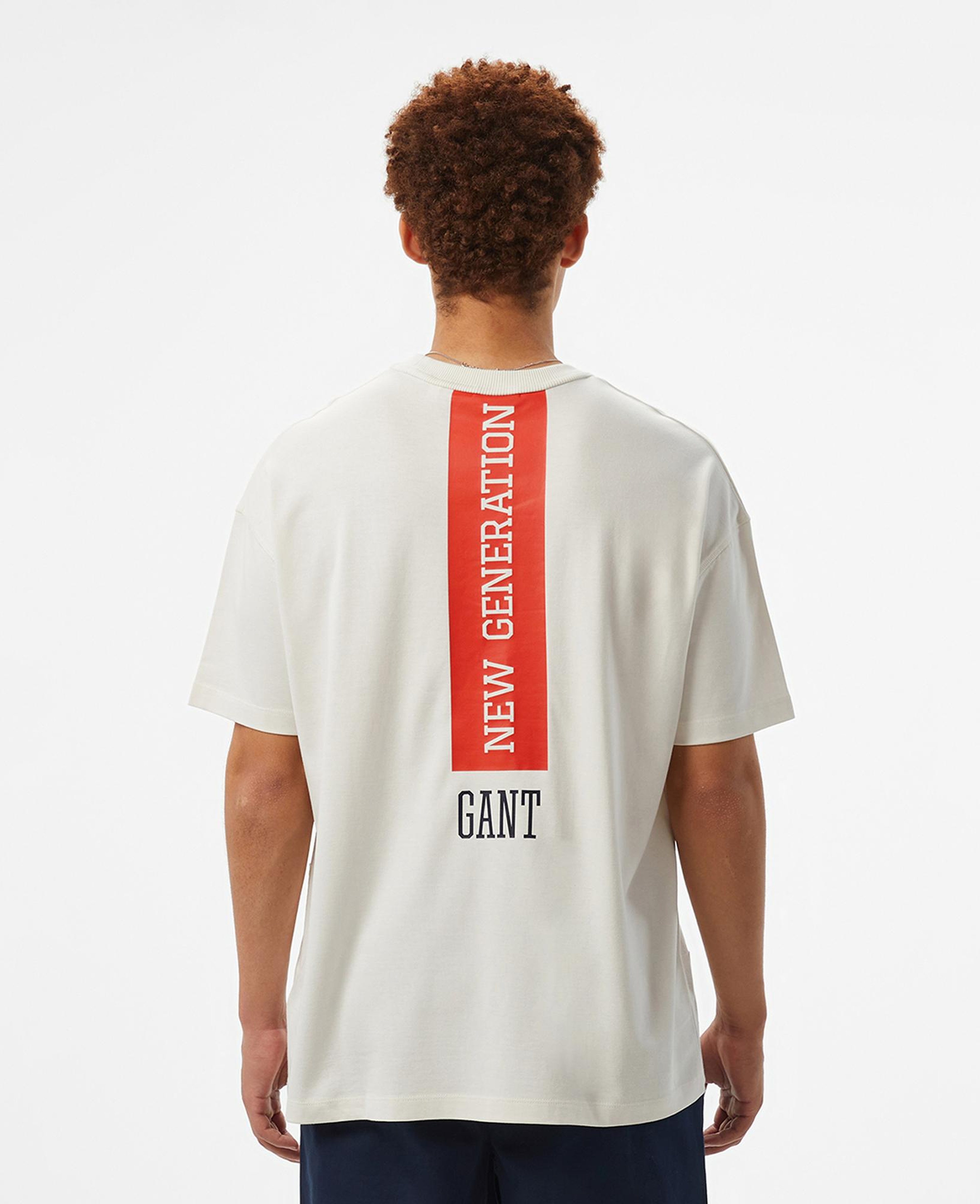 GANT Erkek Beyaz T-Shirt