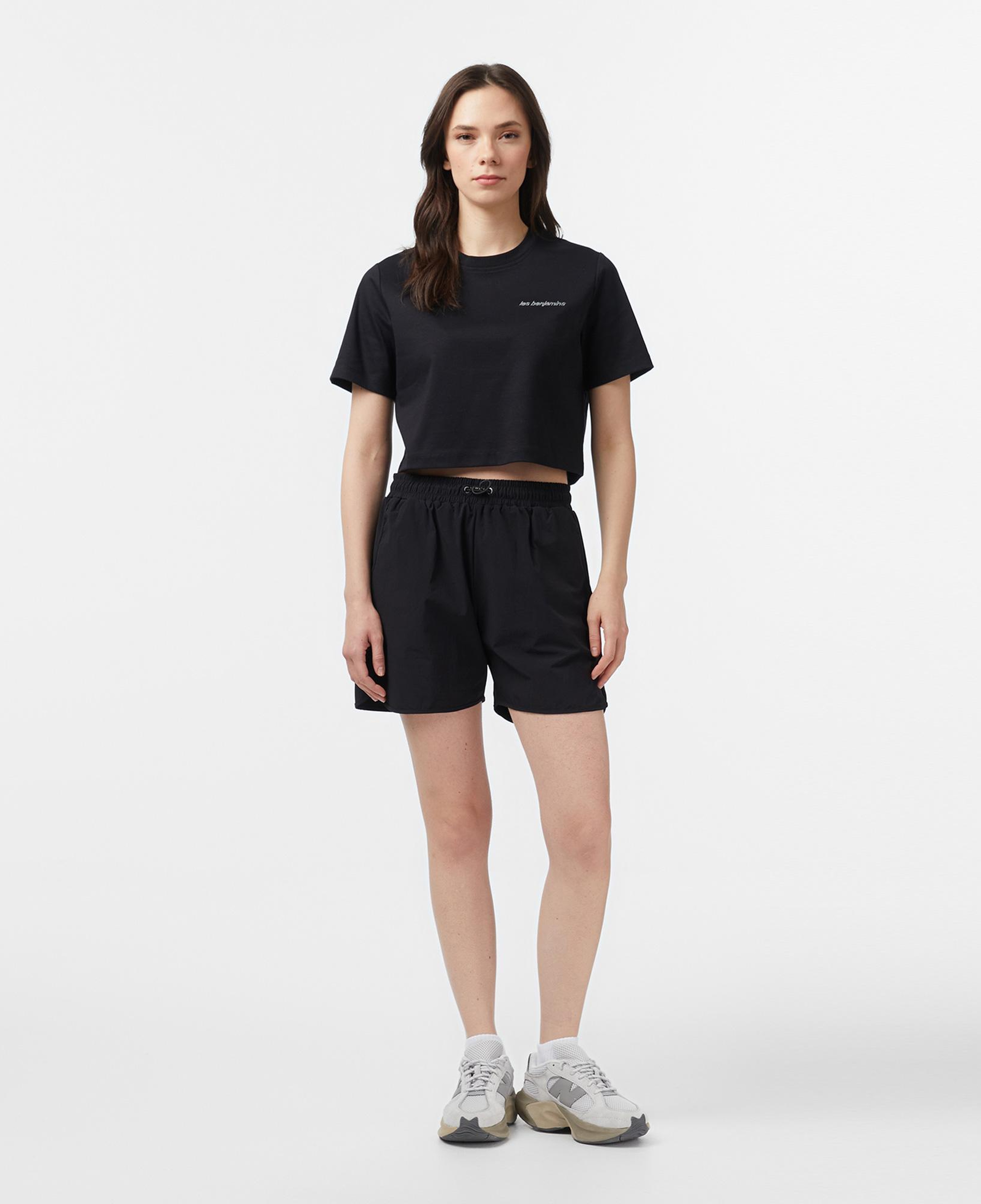 Les Benjamins Essentials 309 Kadın Siyah T-Shirt