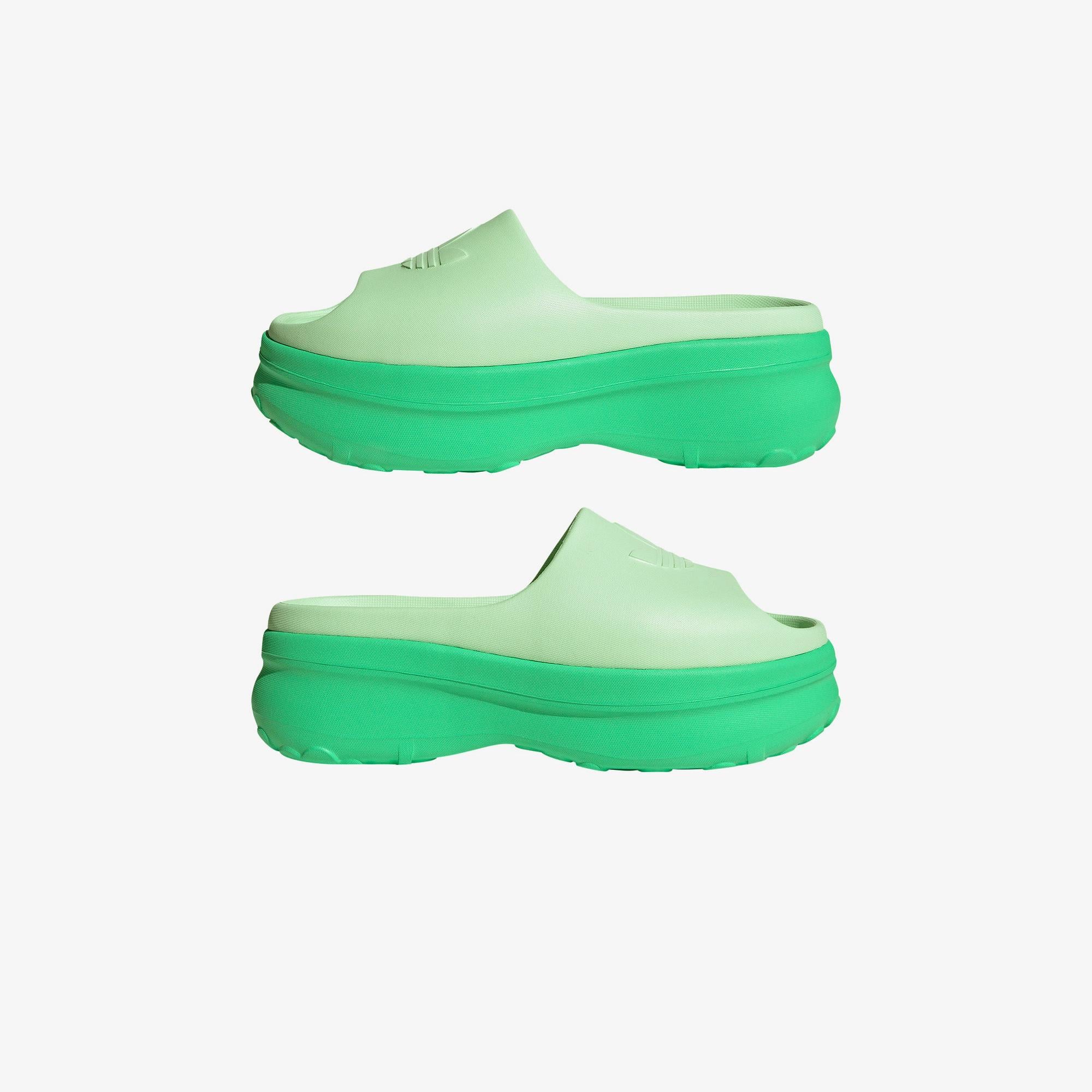 adidas Adıfom Stan Slıde W Kadın Yeşil Sandalet
