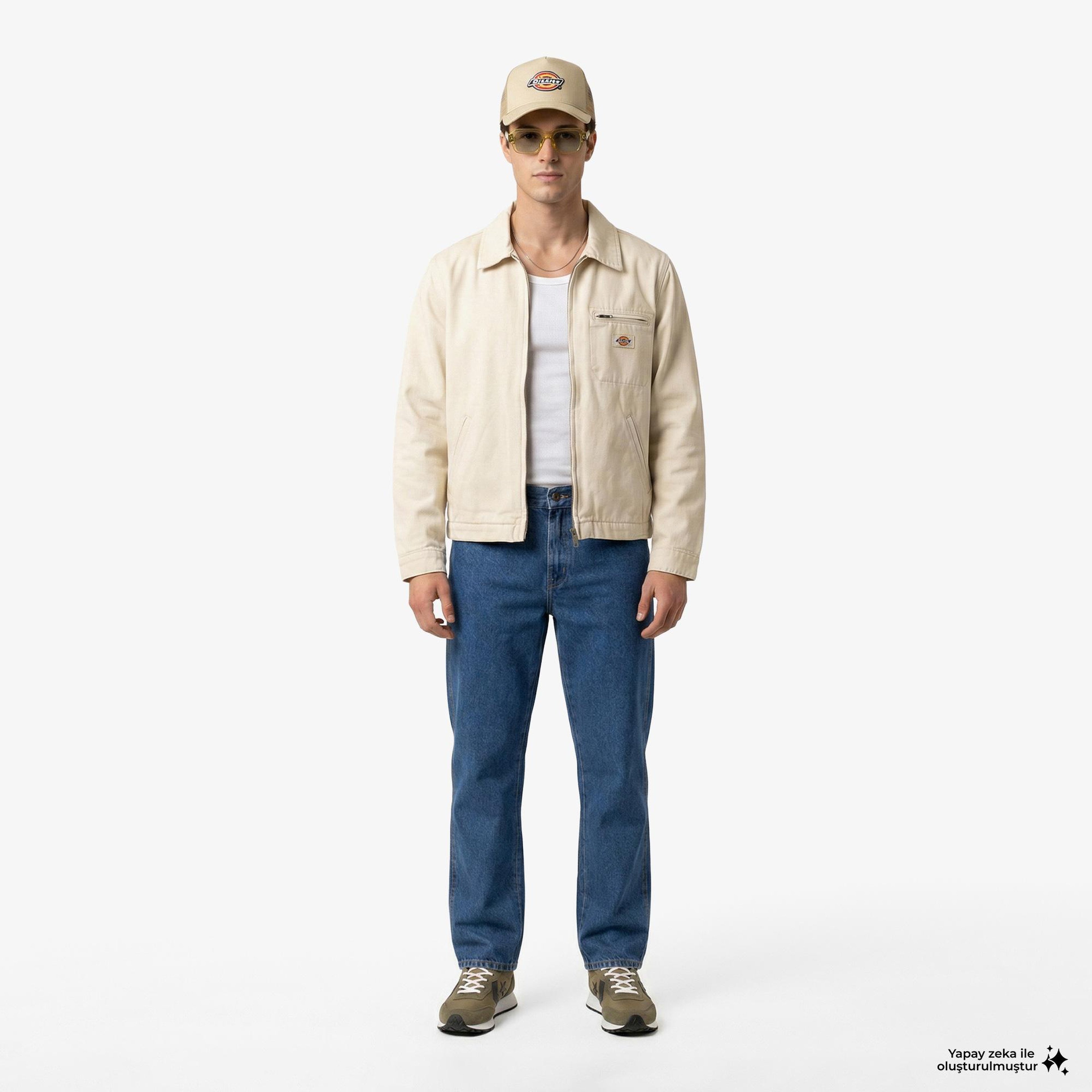 Dickies Unlined Canvas Painter Kadın Bej Ceket