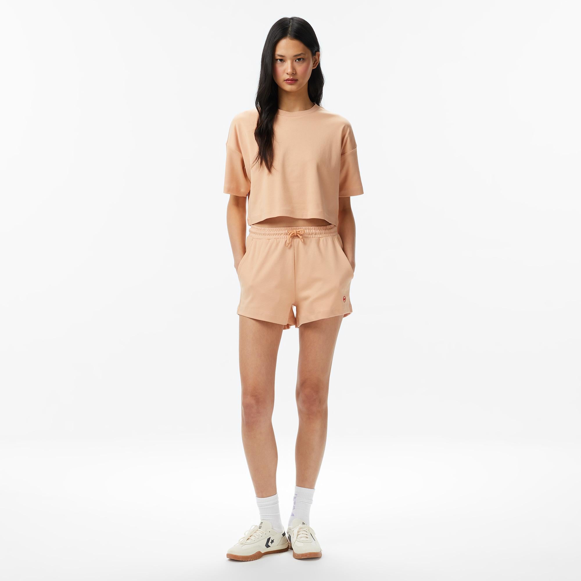 UNITED4 Regular Fit Kadın Pembe T-Shirt
