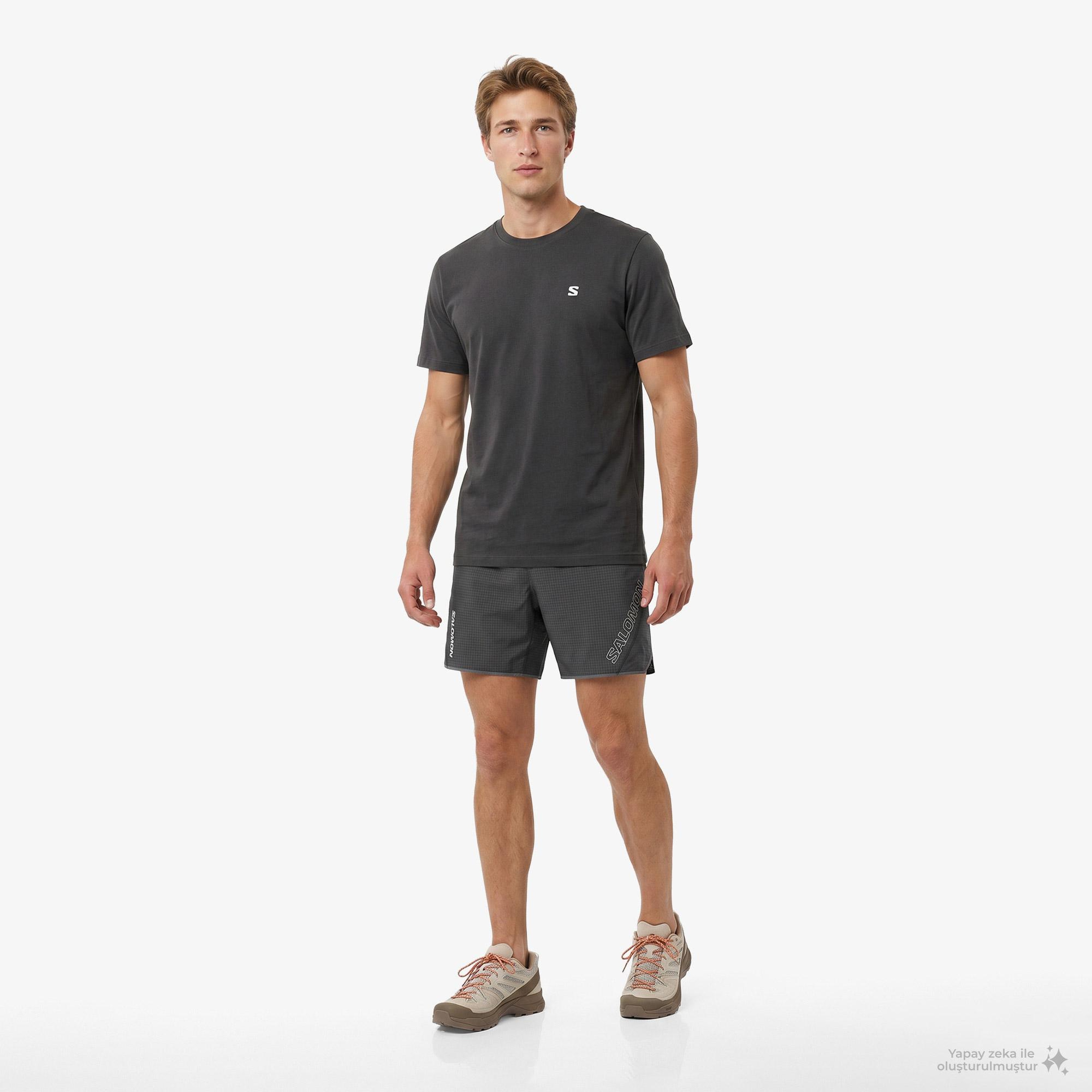 Salomon Aero 5 Erkek Siyah Günlük Şort