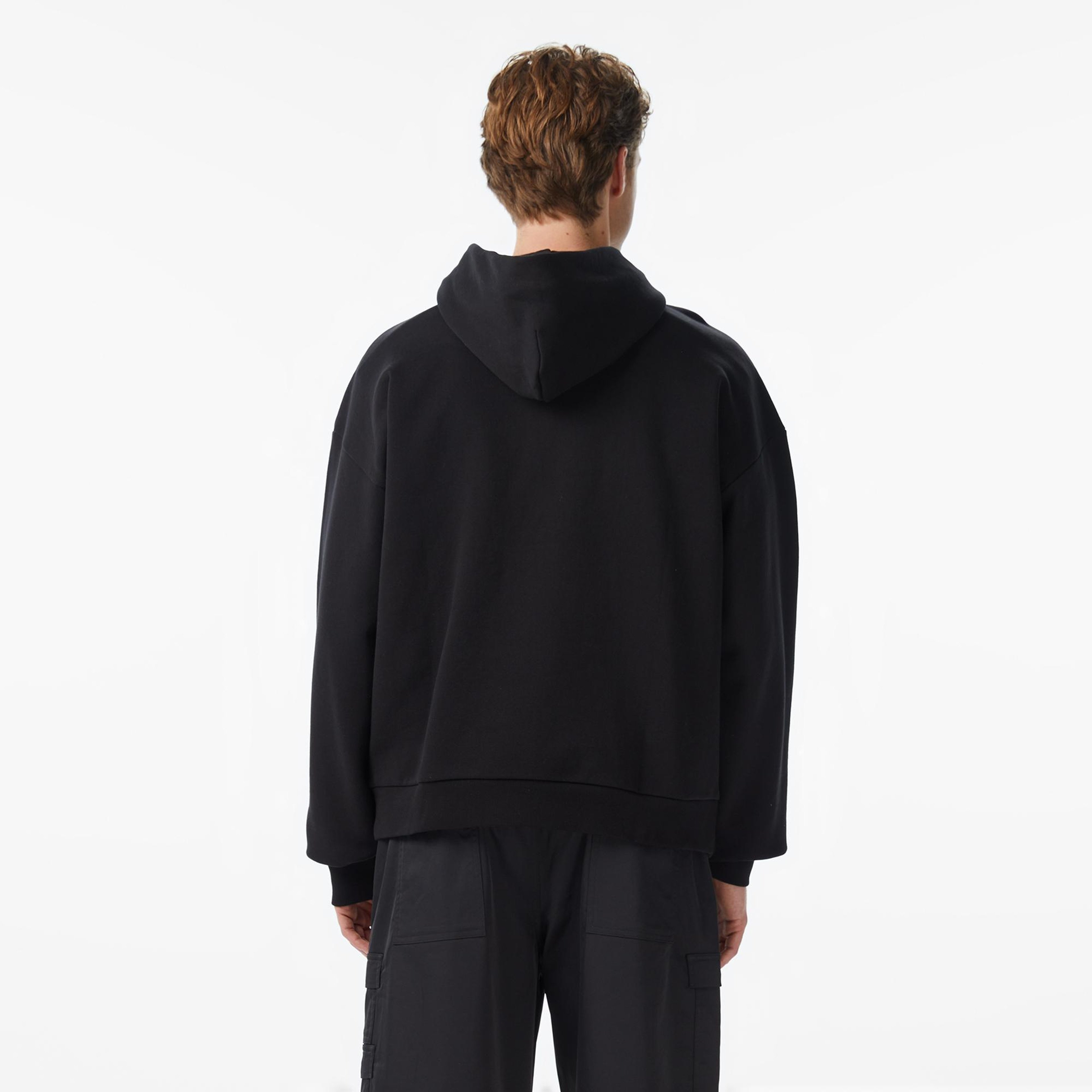 Market Smiley Call My Lawyer Bear Erkek Siyah Hoodie