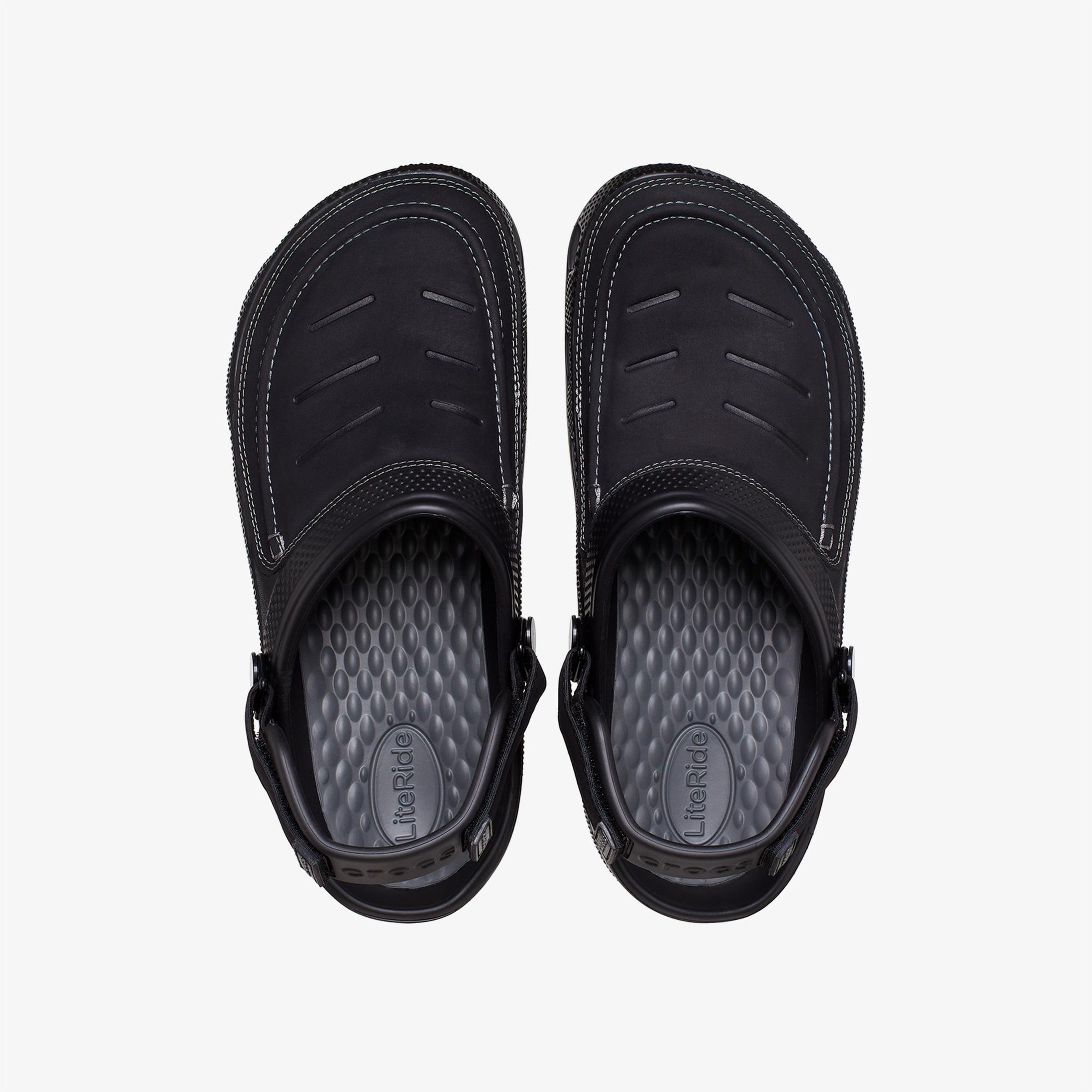 Crocs Yukon Vista II LiteRide Erkek Siyah Terlik