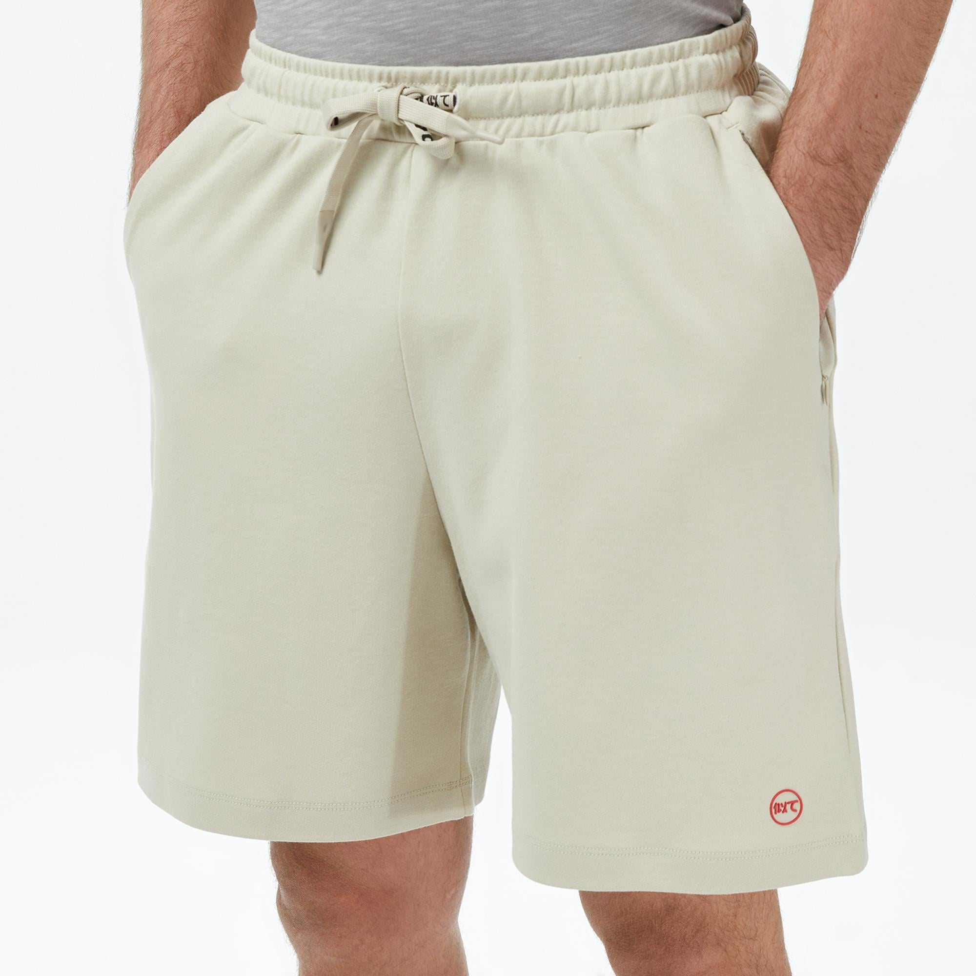 UNITED4 Regular Fit Erkek Krem Şort