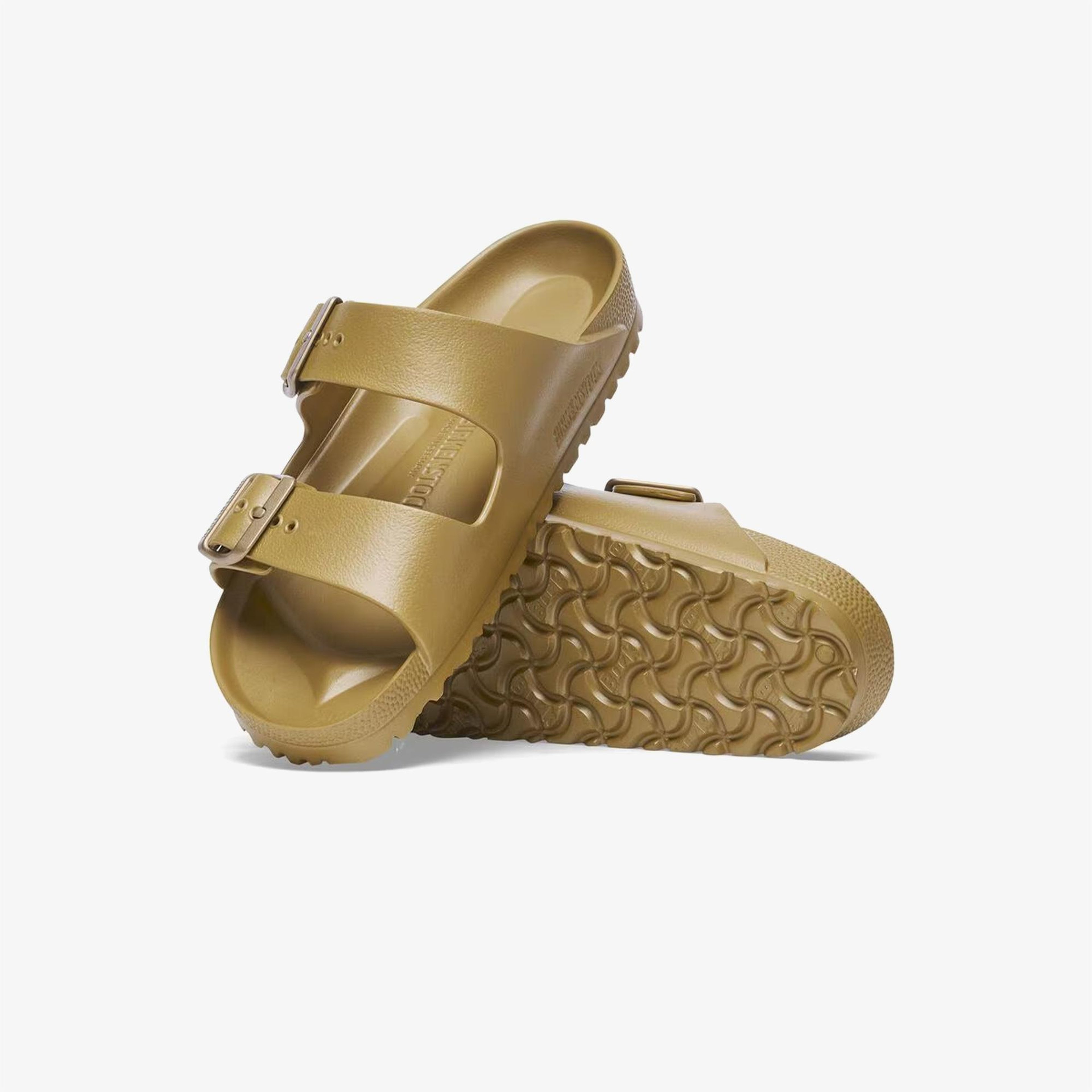 Birkenstock Arizona Eva Glamour Erkek Gold Terlik