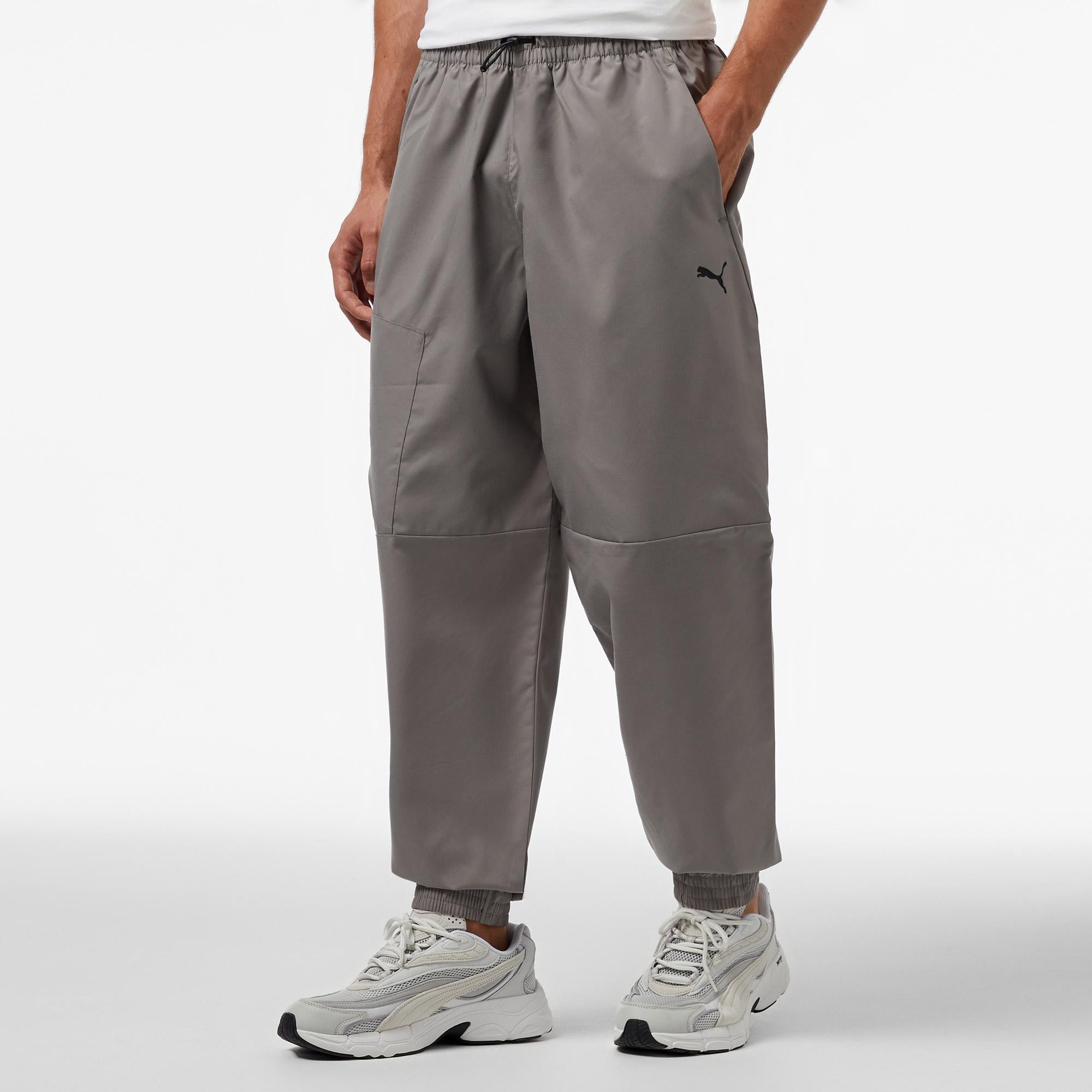 Puma Desert Road Unisex Gri Eşofman Altı