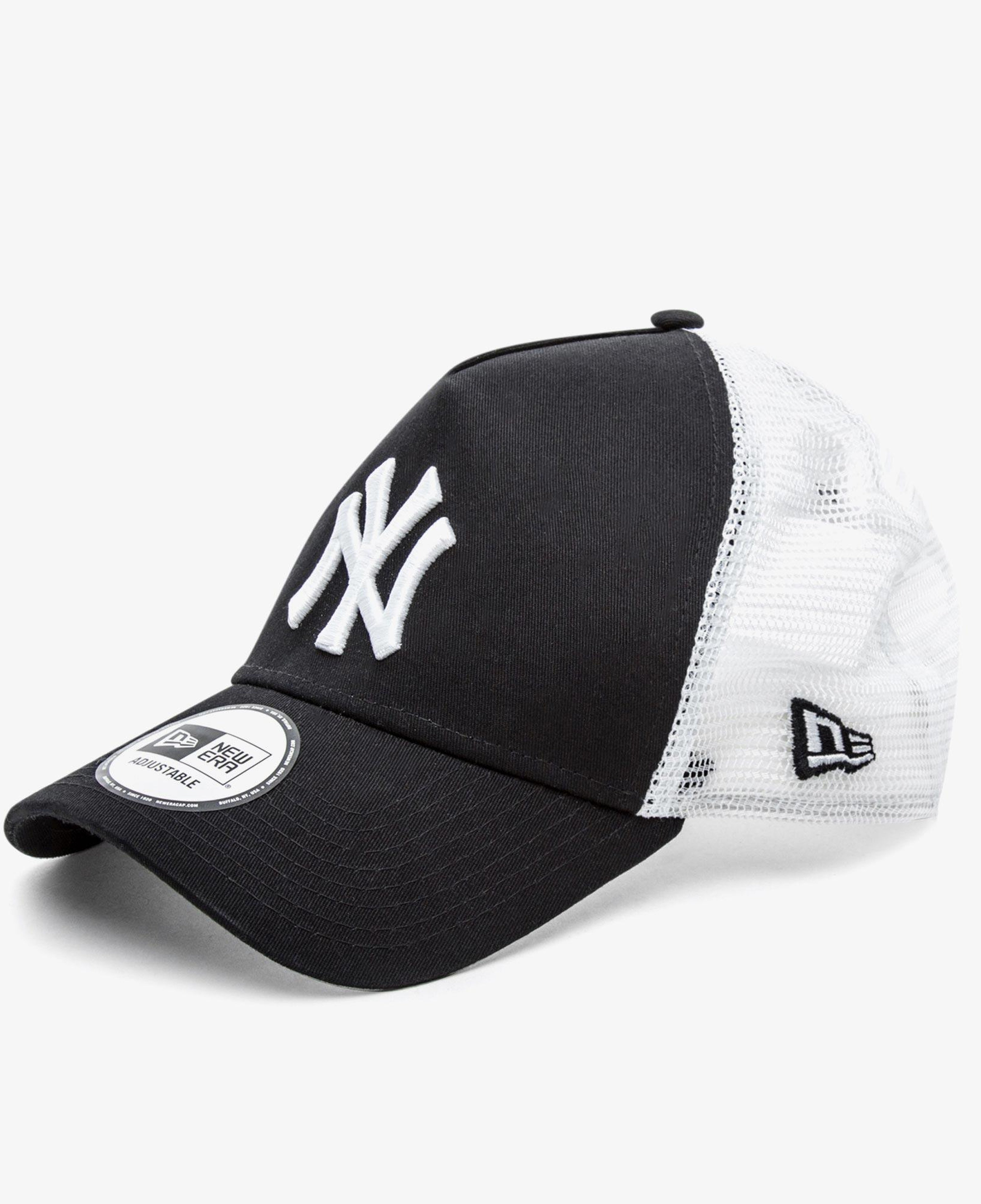 New Era Clean Trucker New York Yankees Unisex Siyah Şapka