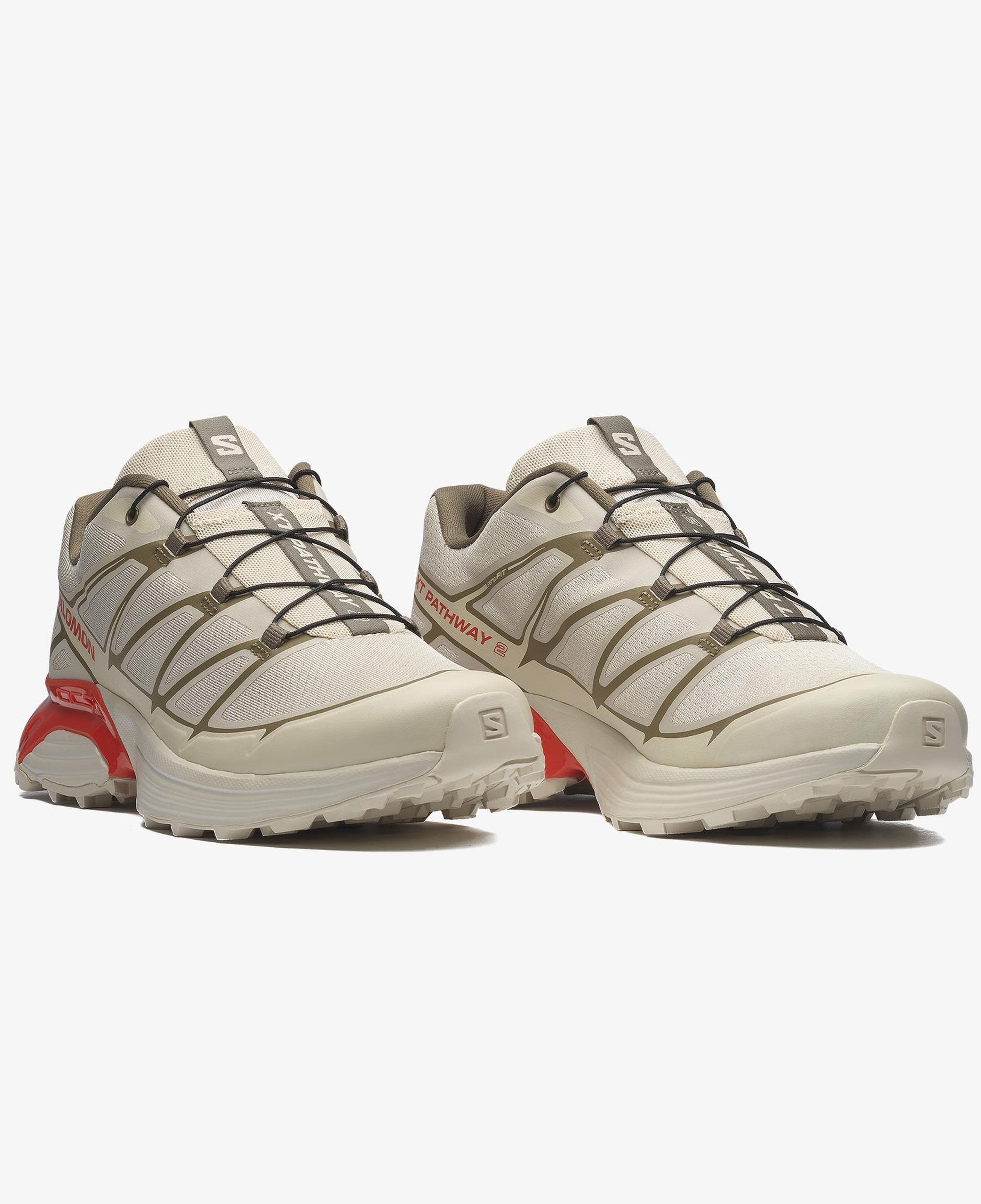 Salomon XT Pathway 2 Unisex Bej Spor Ayakkabı