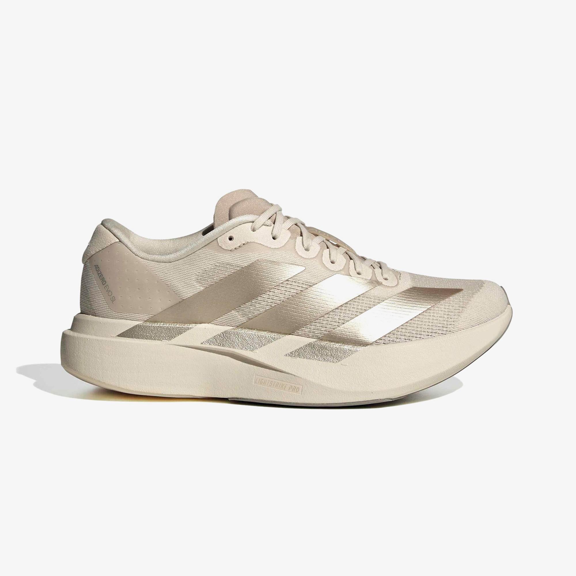 adidas Adizero Evo SL Kadın Bej Spor Ayakkabı