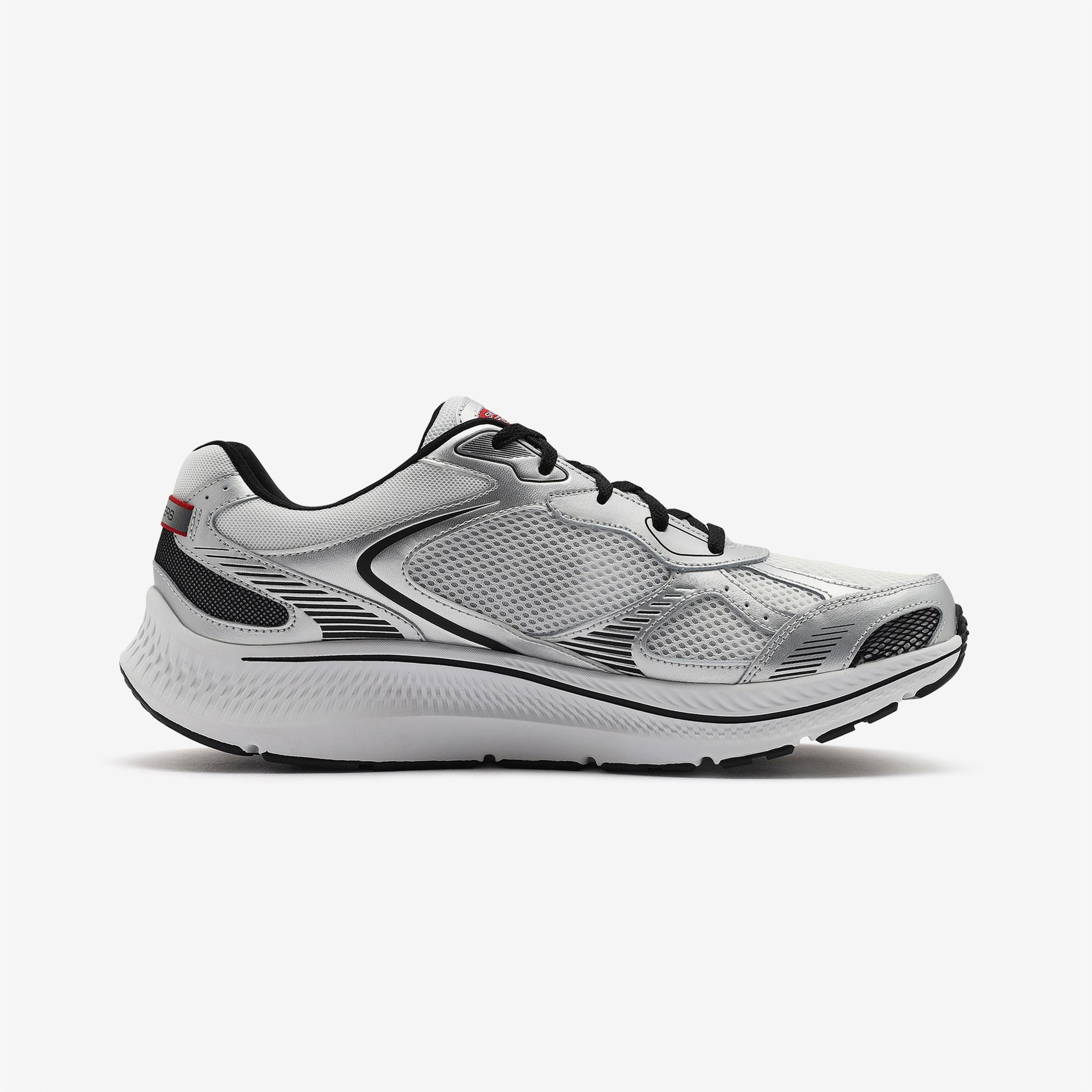 Skechers Go Run Consistent 2.0 Volt Erkek Gri Beyaz Koşu Ayakkabısı