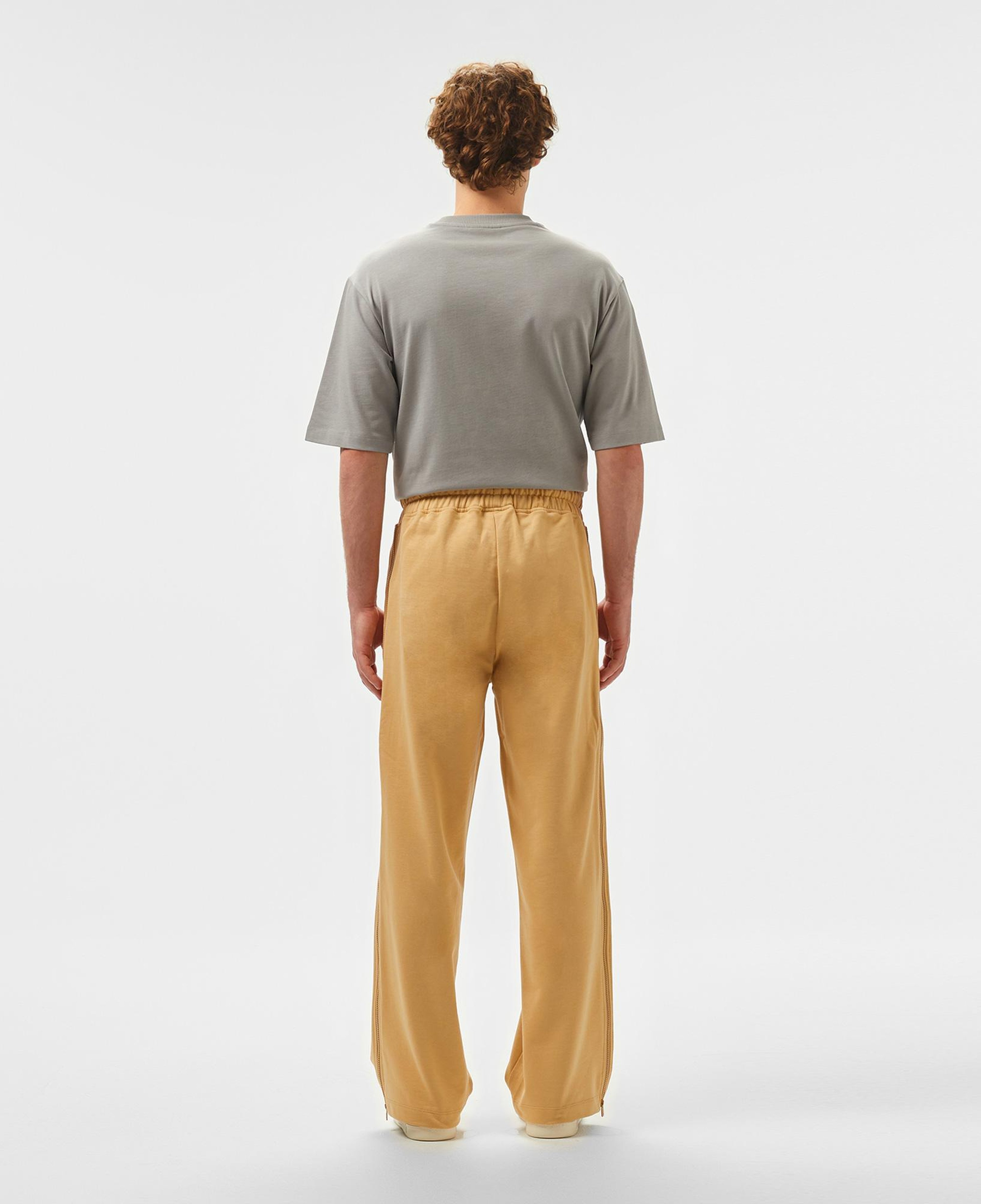 UNITED4 Oversize Zip Kadın Krem Eşofman Altı