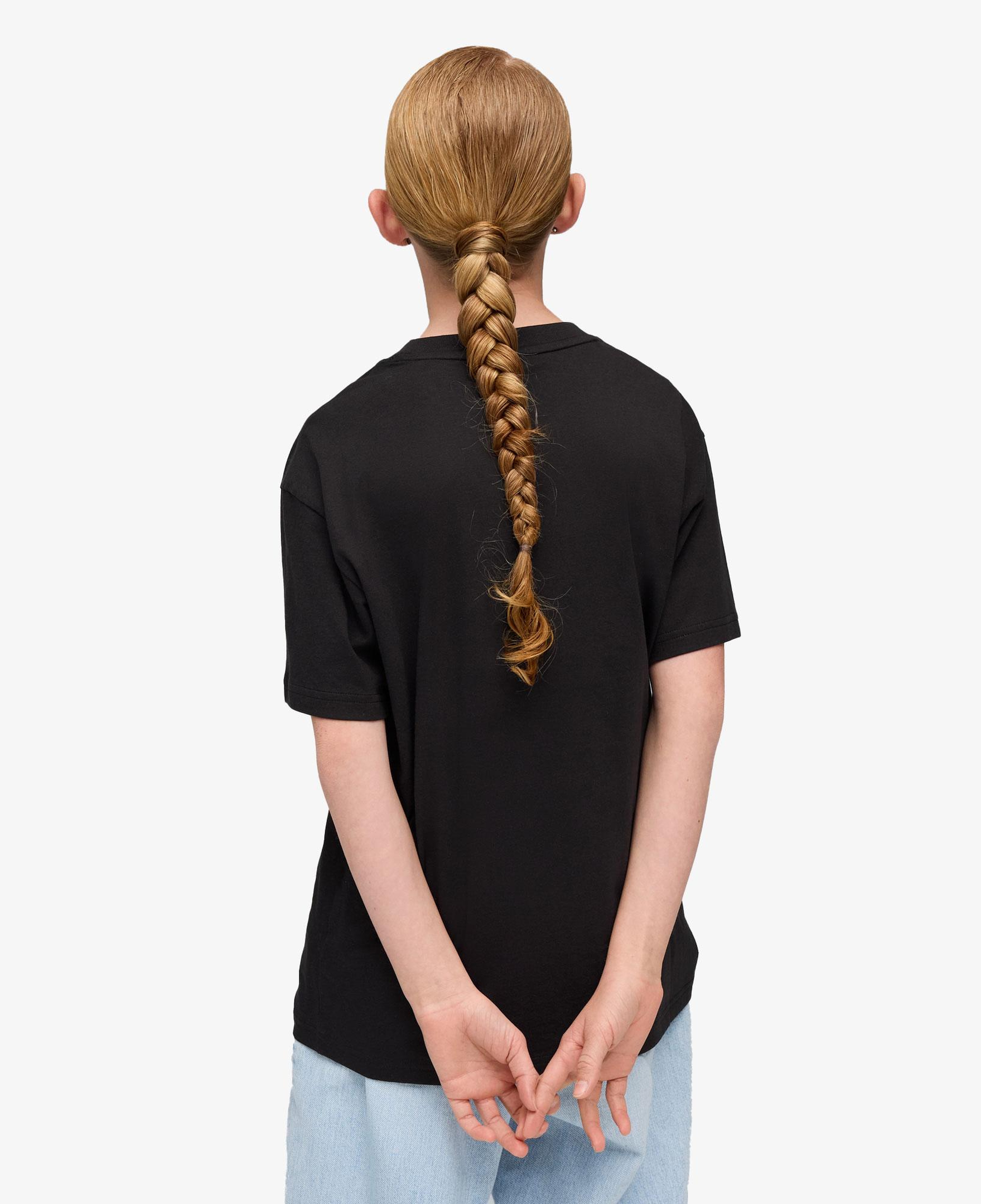 Puma Graphic Leopard Çocuk Siyah T-Shirt