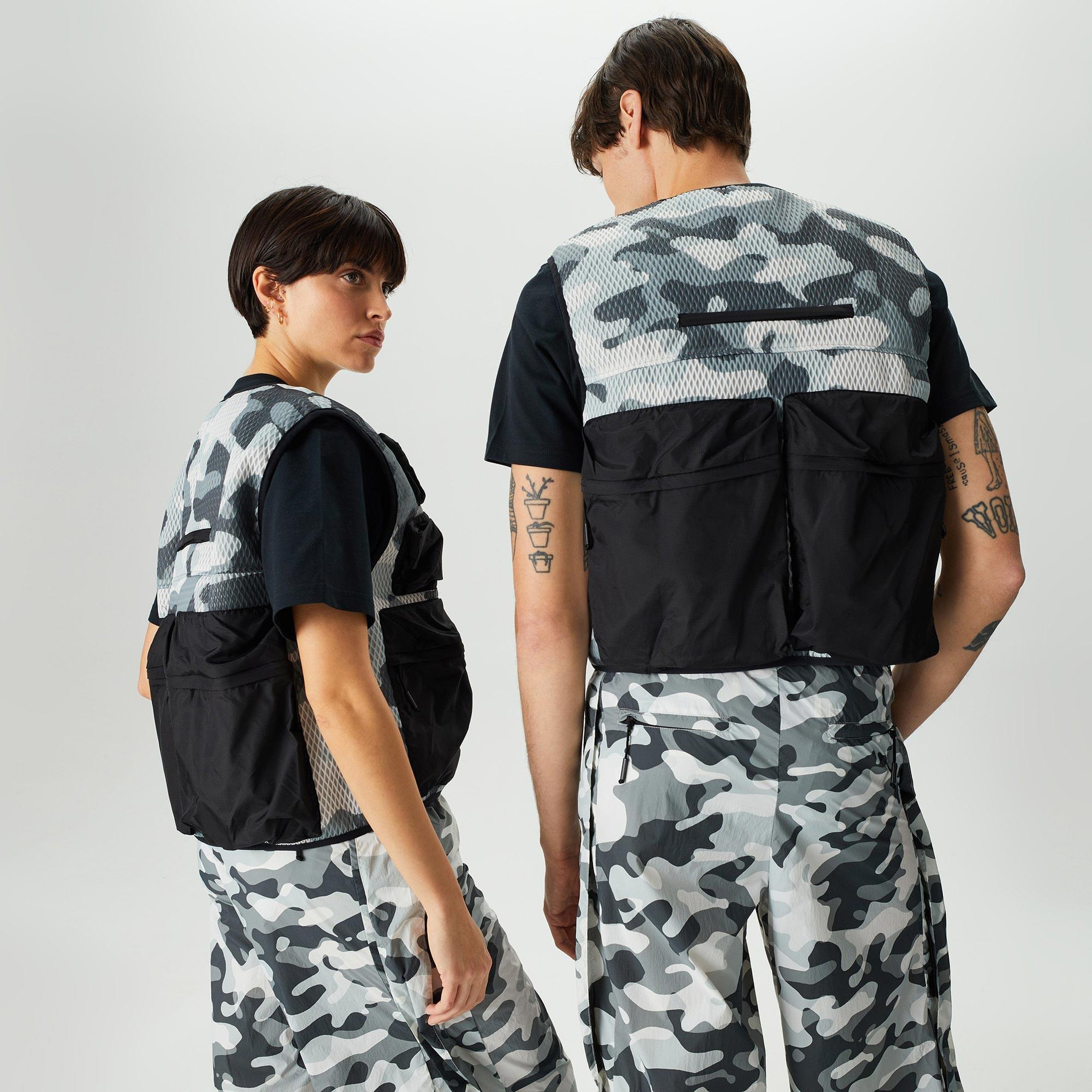 Rains Dili Mesh Vest Unisex Gri Yelek