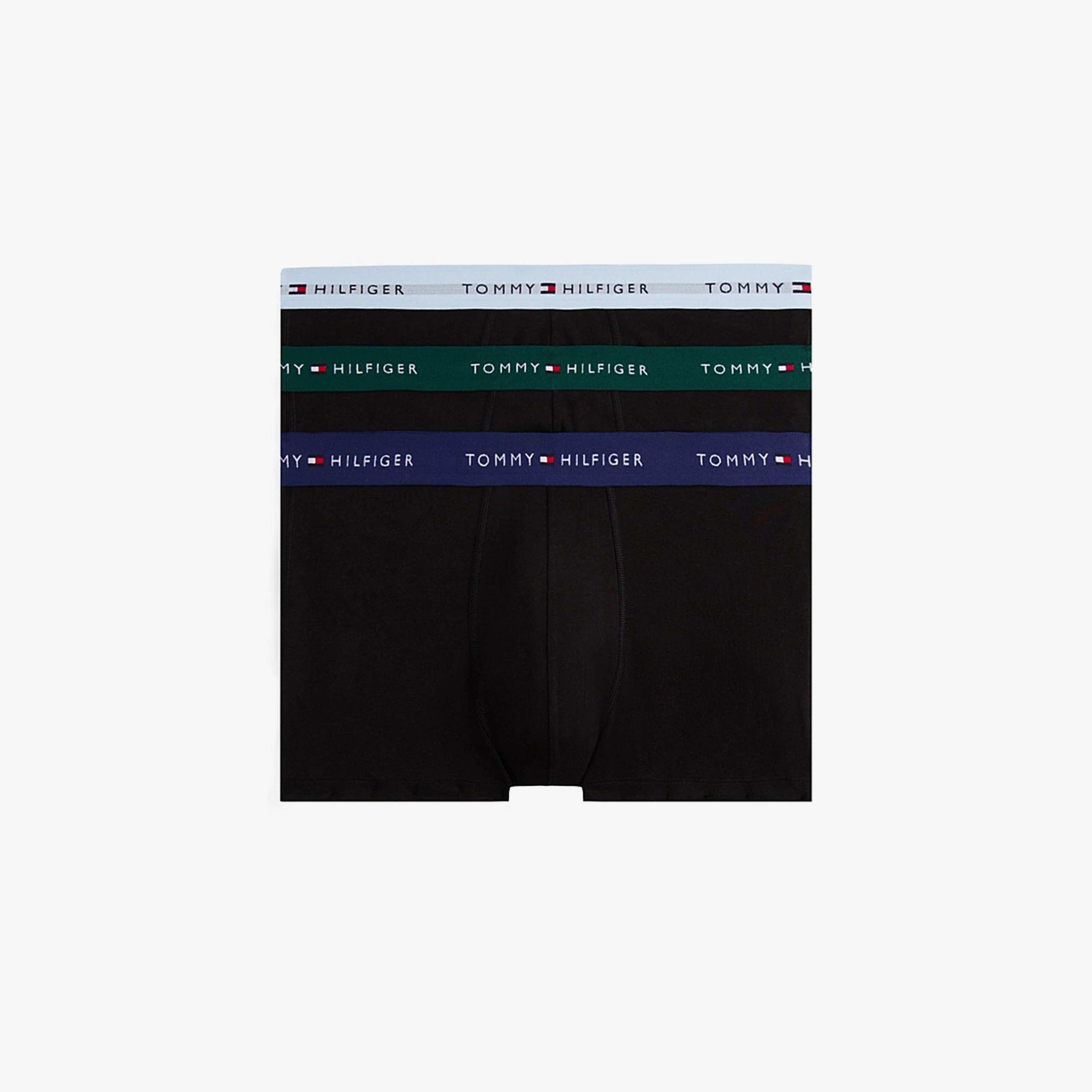Tommy Hilfiger Trunk Erkek Siyah 3'lü Boxer